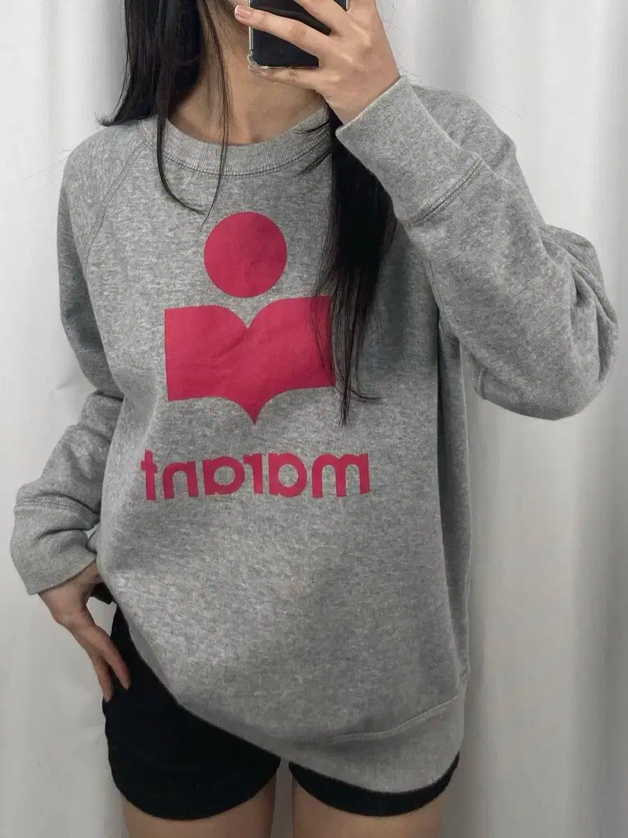 Isabel Marant イサベル マラン Marant マラン ビックロゴ グレー スウェット