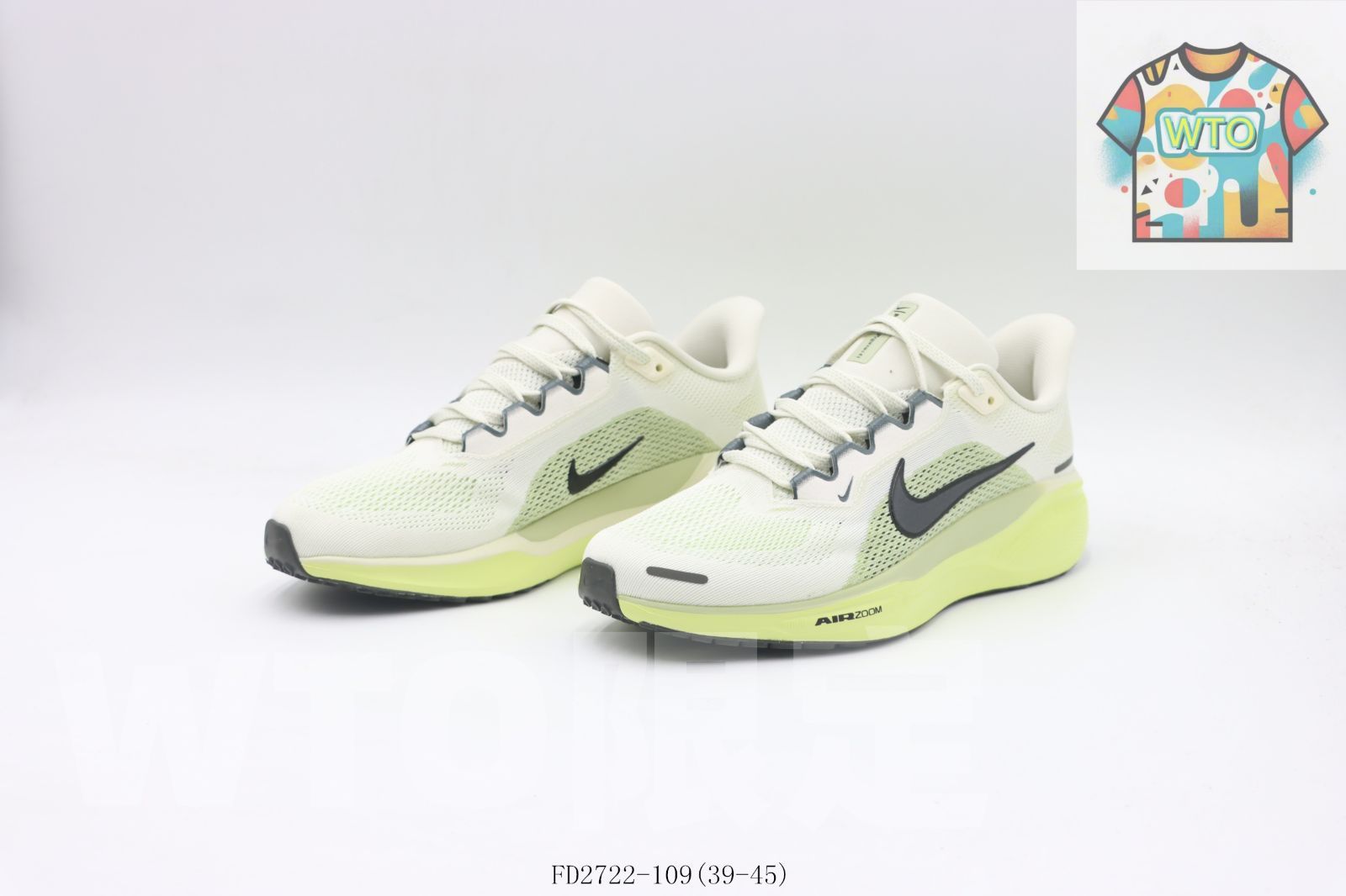  WTO通販 Nike ナイキ ランニングシューズ FD 2722-109 ホワイトブラックグリーン2-WTO輸入-UET 77 スニーカー 靴