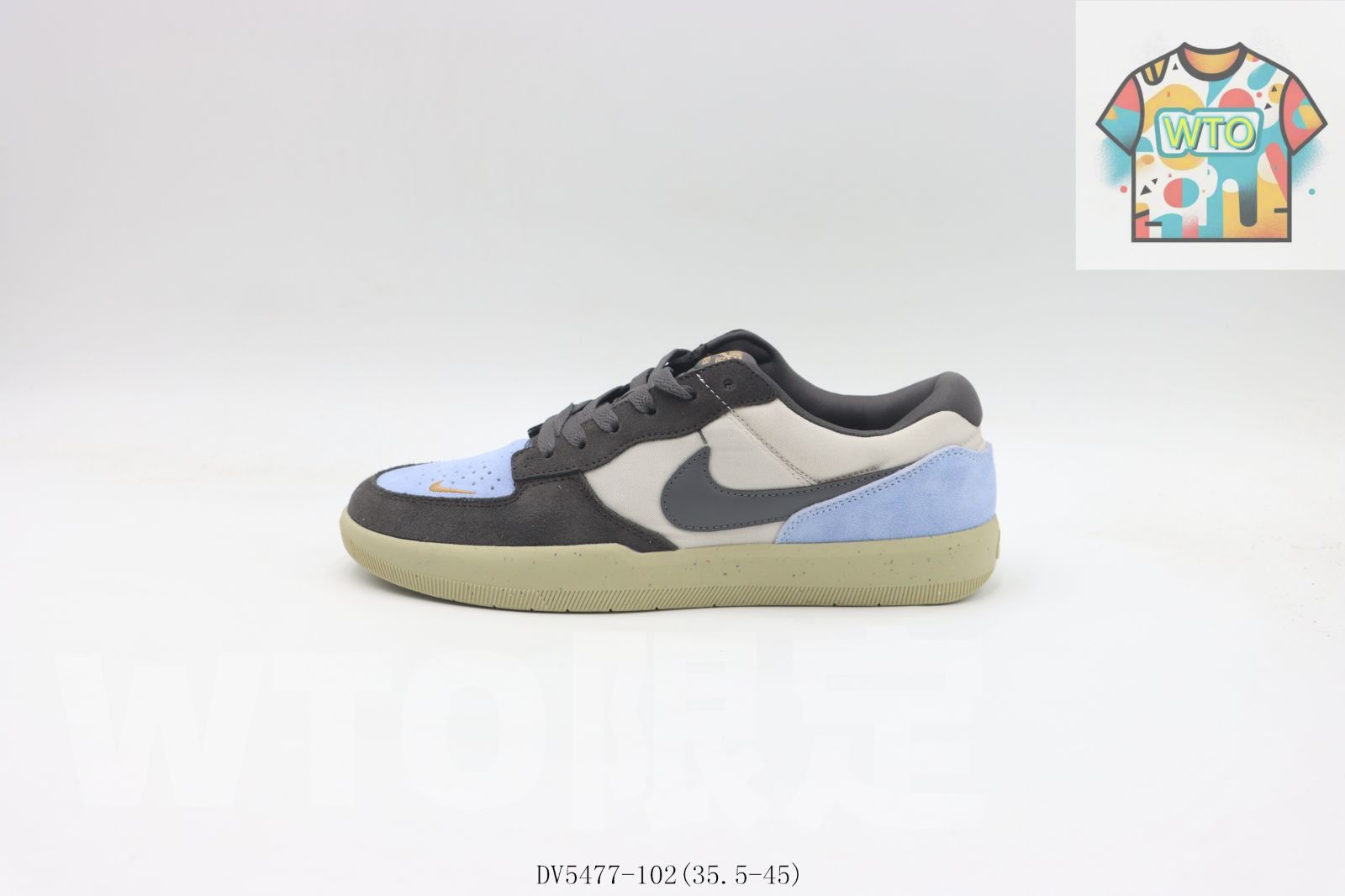 WTO通販 Nike ナイキ スケートシューズ DV 5477 102 グレーブルー2 WTO輸入 HXZ 88