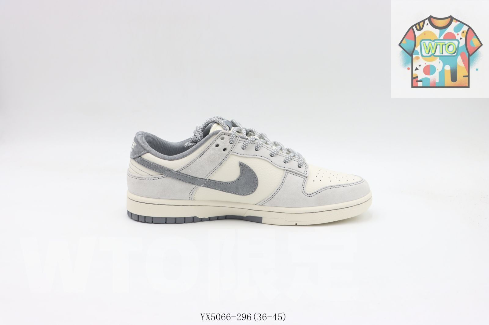 WTO通販 Nike ナイキ スケートシューズ DD 1503-124 ホワイトグレー2-WTO輸入-PAF 76