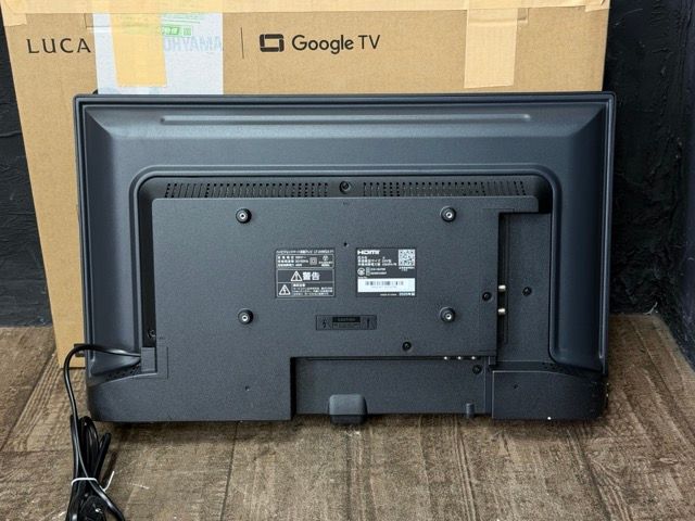 24V型 ハイビジョンスマート液晶テレビ アイリスオーヤマ ルカ LT-24WGX-F1 製 ブラック 111084 23223