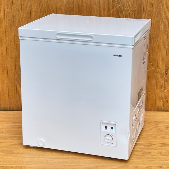電気冷凍庫 66L 【中古】 動作保証 YAMAZEN 山善 YF-C70(W) 業務用 上
