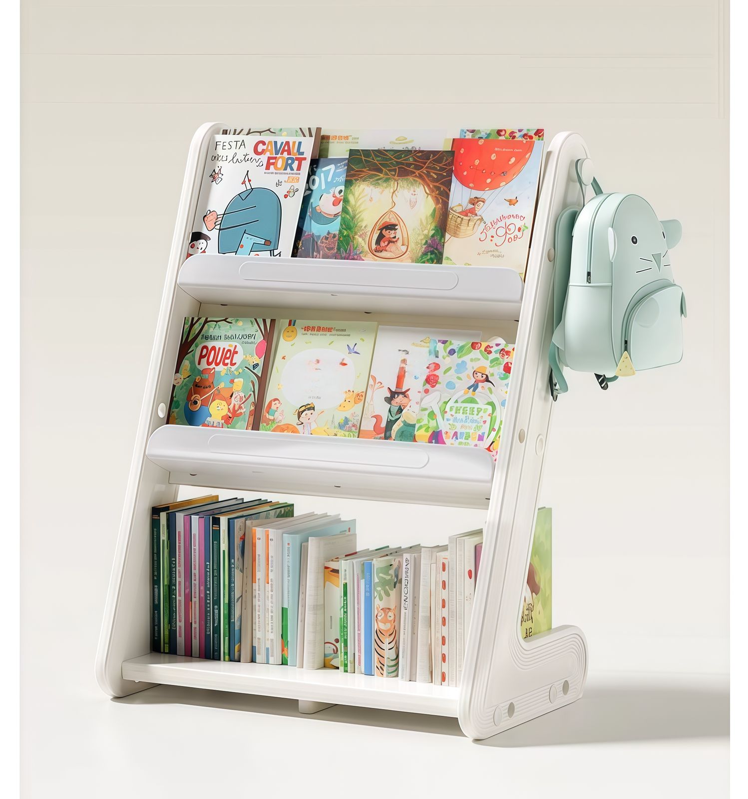 おもちゃ棚＆絵本棚＆描きボード 玩具箱