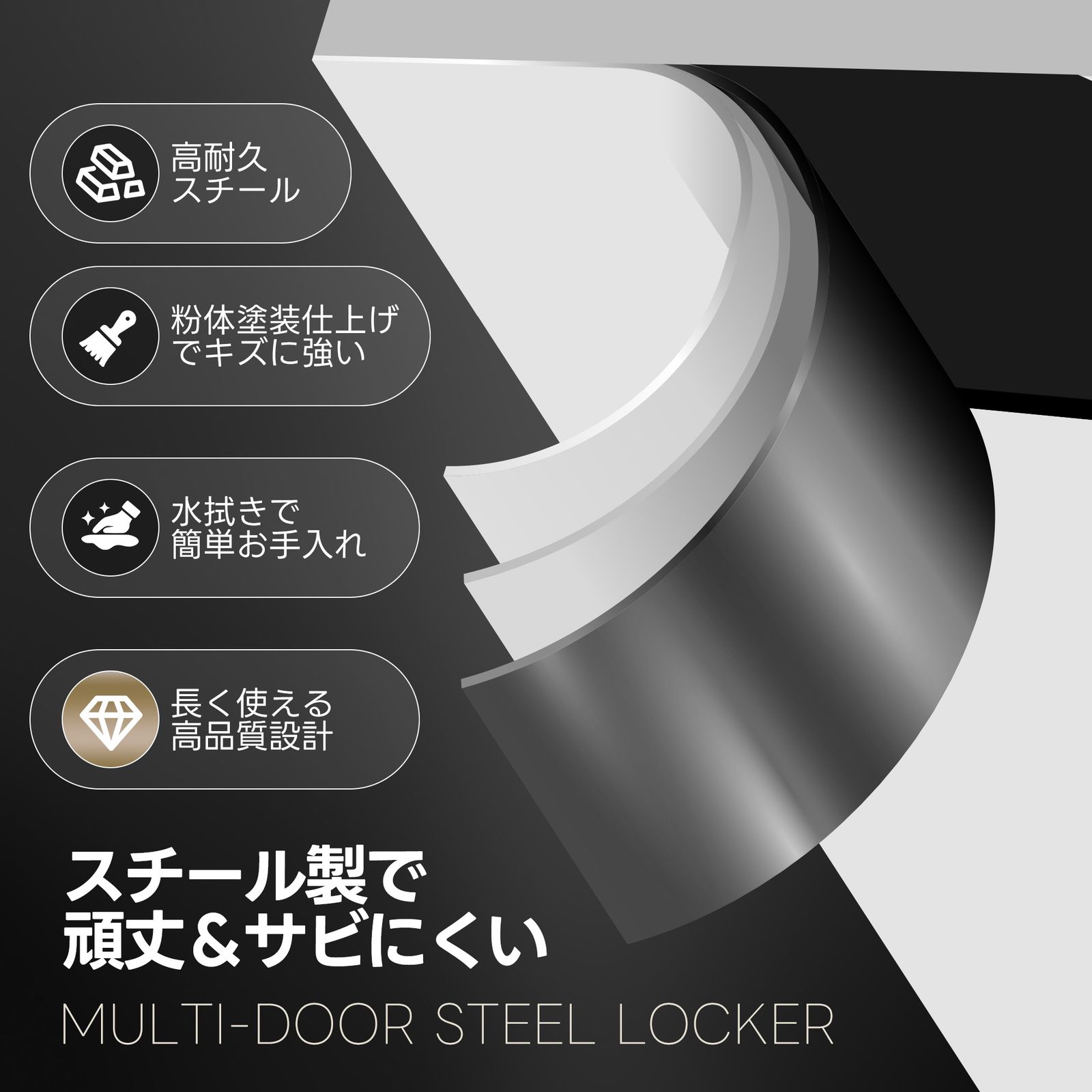  ロッカー スチール製 鍵付き 4人用 収納 オフィス 事務所 会社 店舗 病院 学校 更衣室 業務用 1列4段 オフィスロッカー パーソナルロッカー ホワイト ヴィンテージソファ 2人掛け 3人掛けソファ ソファ ソファベッド