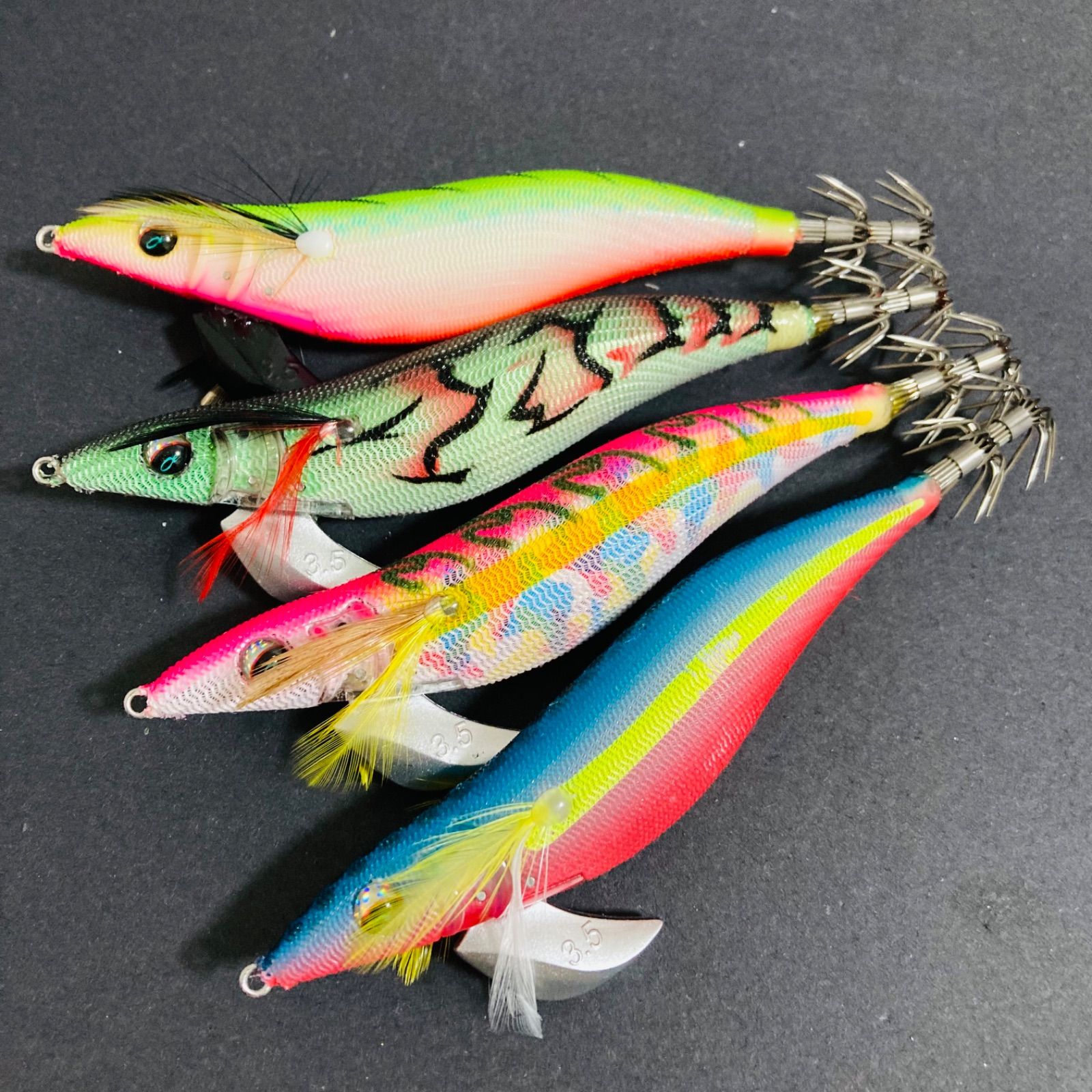 状態良好】 エメラルダス ステイ RV 3.5号 グルクンナイト ラトル エギ