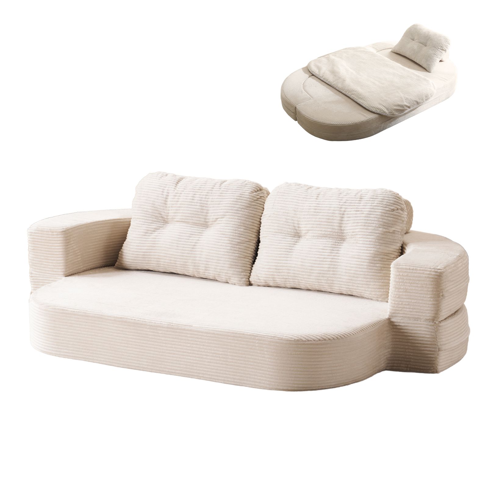 1人掛け フロアソファ