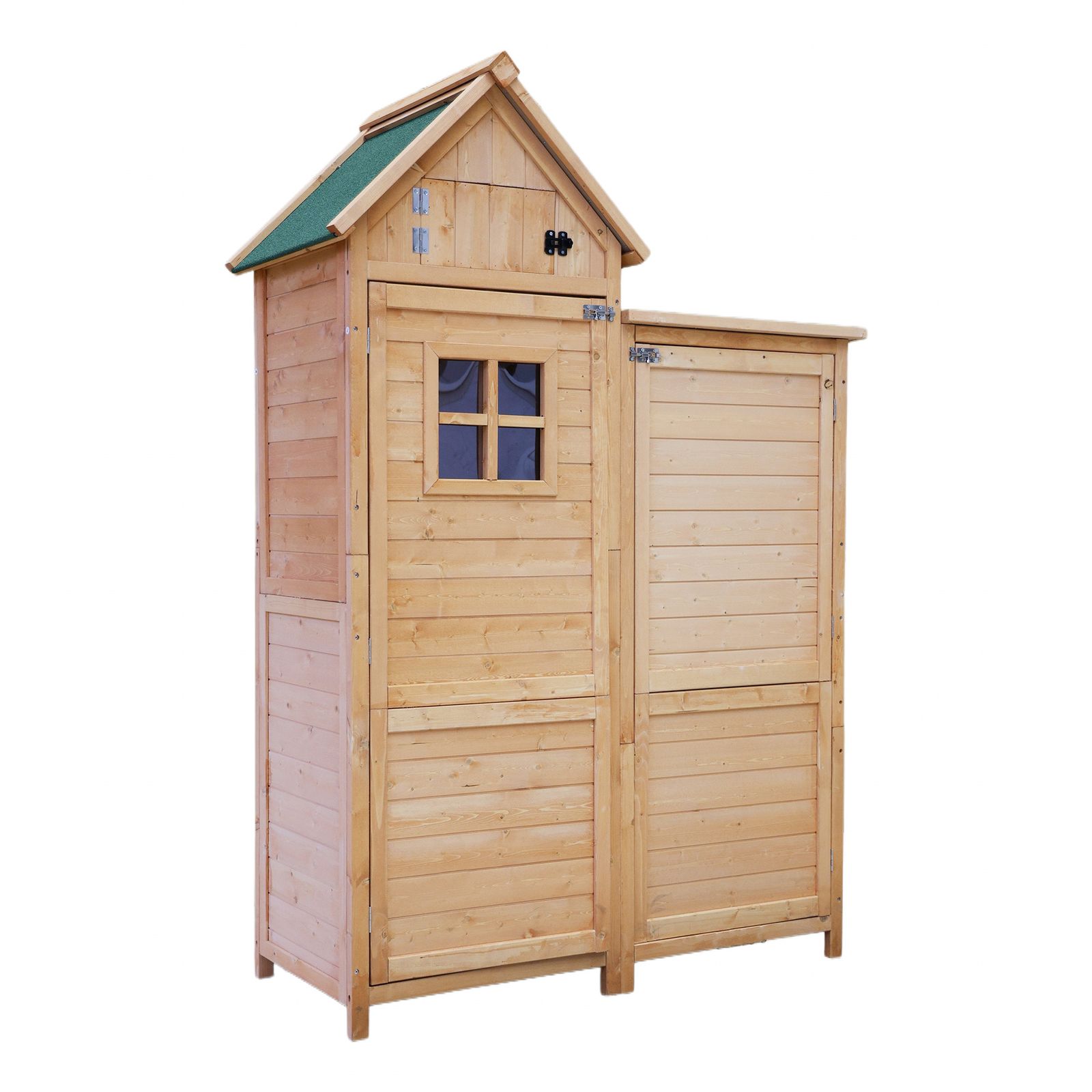 2025 木製物置き収納 物置 収納庫 シェルフ 天然杉 ガーデンファニチャー 屋外収納 天然木 ウッドストッカー ベランダ 庭 屋外