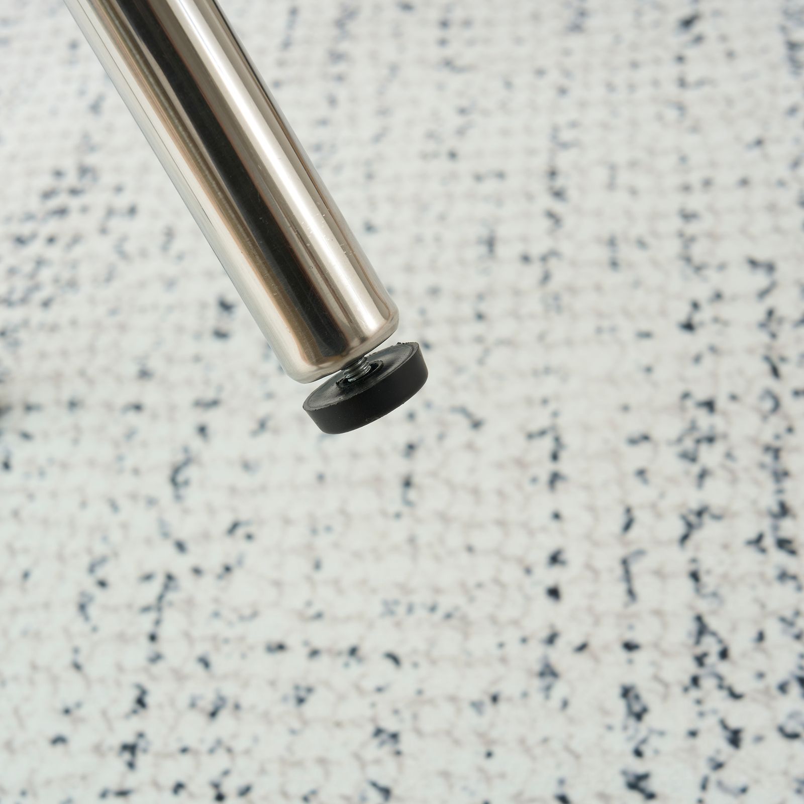 二段ロングコーヒーテーブル 強化ガラス天板+型くずれガラス収納棚 二