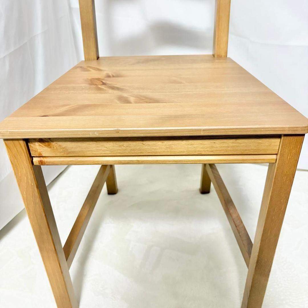 IKEA 木製ダイニングチェア 2脚　　ヨックモック　椅子 IKEA ヨックモック木製チェア 2脚セット ナチュラルウッド JOKKMOKK