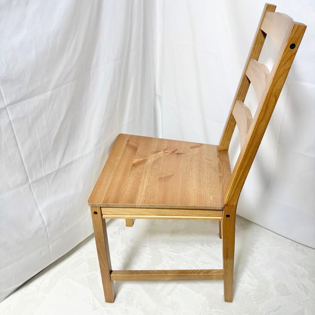 IKEA 木製ダイニングチェア 2脚　　ヨックモック　椅子 IKEA ヨックモック木製チェア 2脚セット ナチュラルウッド JOKKMOKK