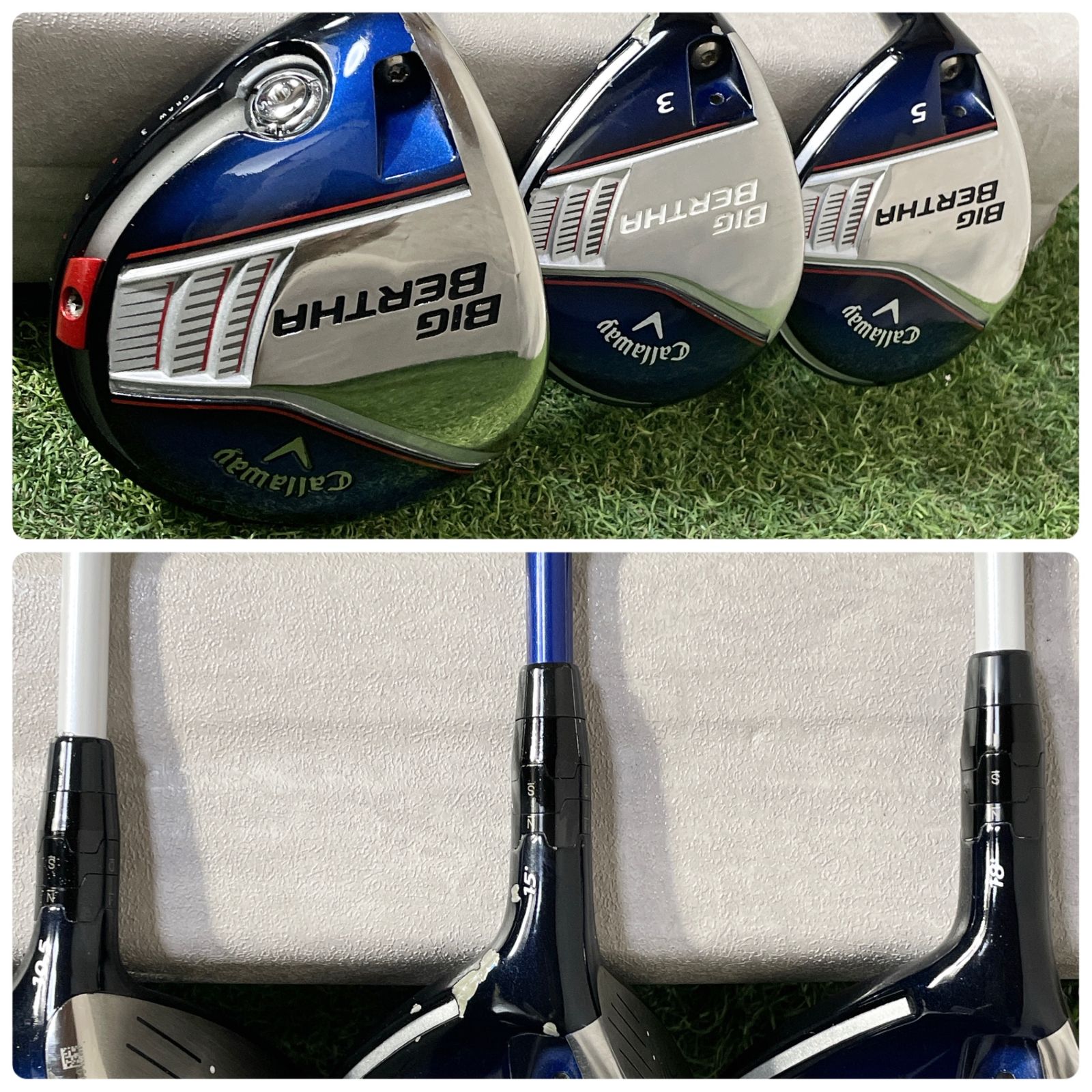 貴重レフティ】Callaway BIG BERTHA キャロウェイ ビッグバーサ ゴルフ