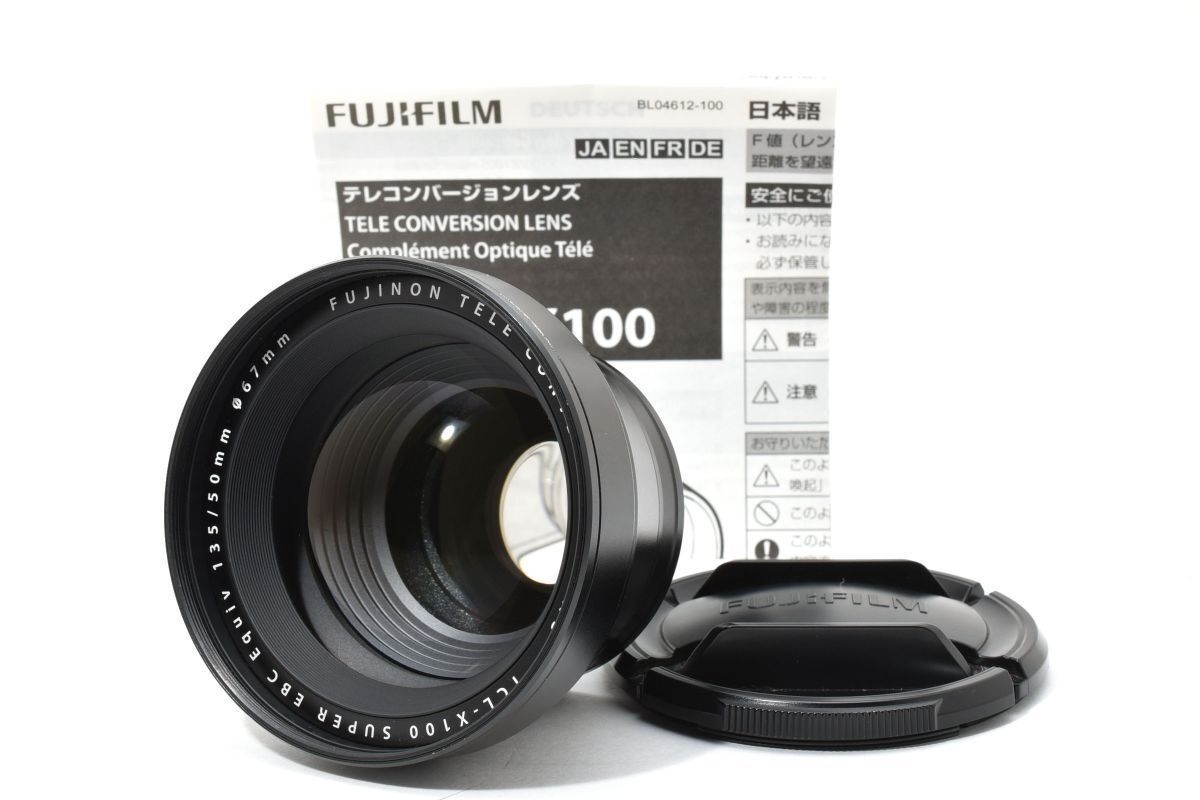 FUJIFILM TCL-X100 ブラック ワイドコンバージョンレンズ AYM4469 124