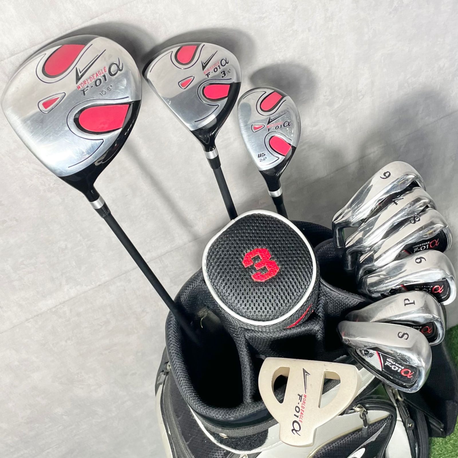 【左利き レフティ】ワールドイーグル ツアーステージ メンズクラブセット 11本 貴重レフティ】TOURSTAGE WORLD EAGLE ツアーステージ ワールド