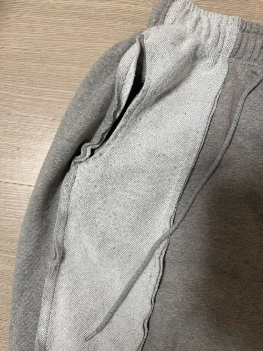  BORN TO WIN メランジ グレー セミ ワイド パンツ ヨガウェア ヨガ ピラティス