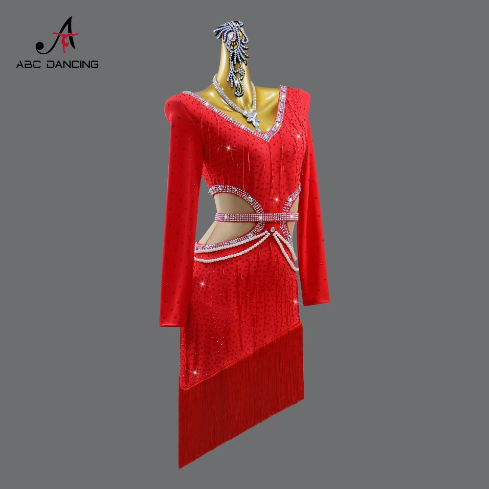 感 社交ダンス ドレス レディース 競技用 ステージ 舞台衣装 発表会 ダンスウェア ラテン サンバ ルンバ チャチャ ワルツ タンゴ モダンダンス パーティー 演出服 フラメンコ ベリーダンス フォーマルドレス P-103