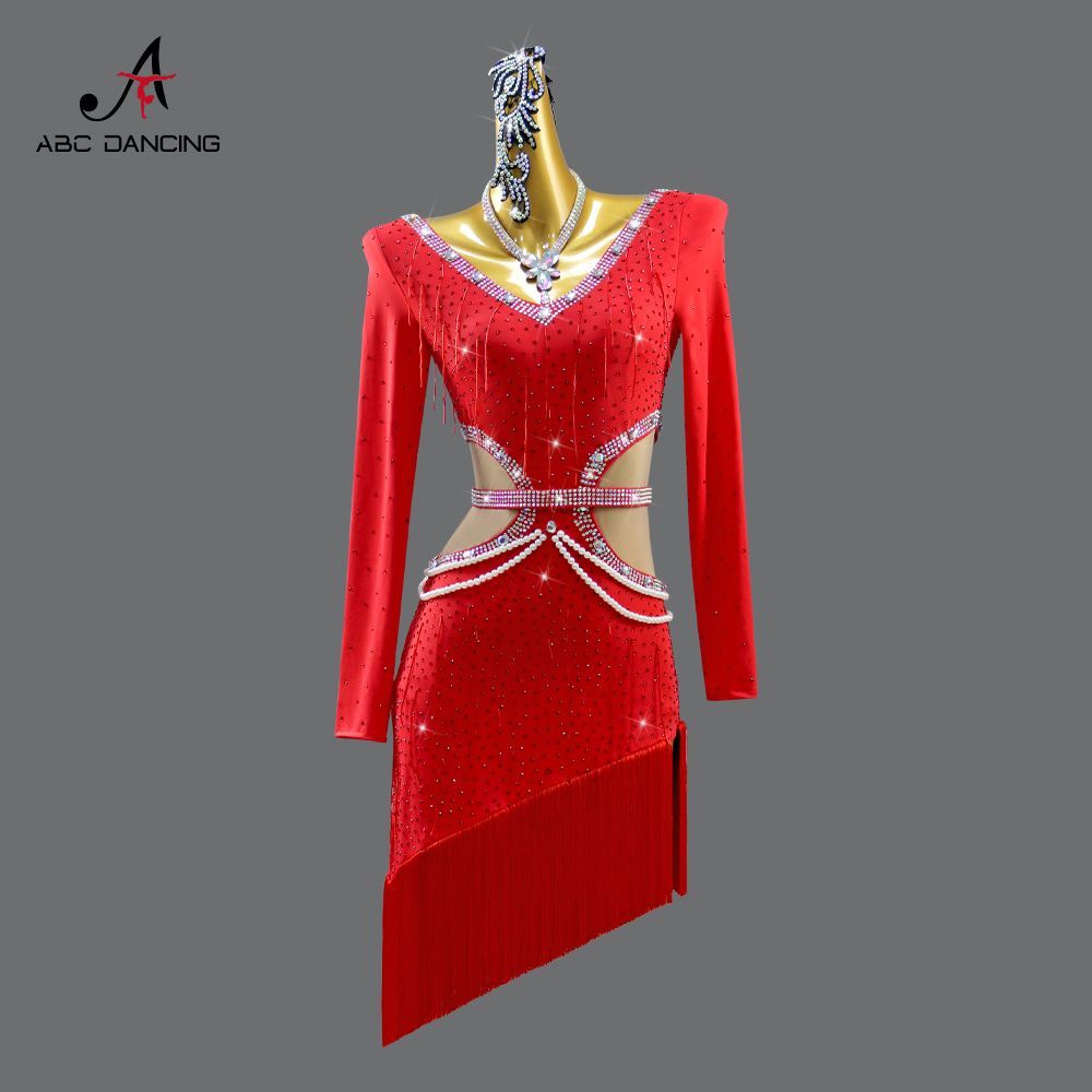 感 社交ダンス ドレス レディース 競技用 ステージ 舞台衣装 発表会 ダンスウェア ラテン サンバ ルンバ チャチャ ワルツ タンゴ モダンダンス パーティー 演出服 フラメンコ ベリーダンス フォーマルドレス P-103