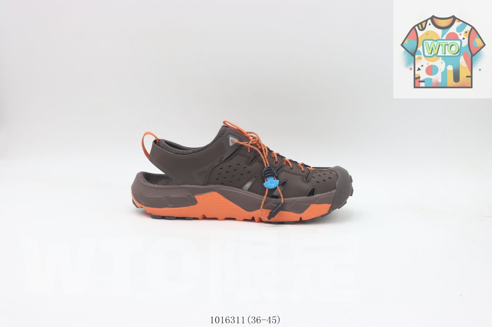 WTO通販 HOKA ONE ホカ オーン ワン サンダル 1016311 ブラウンオレンジ-WTO輸入-KAV 90