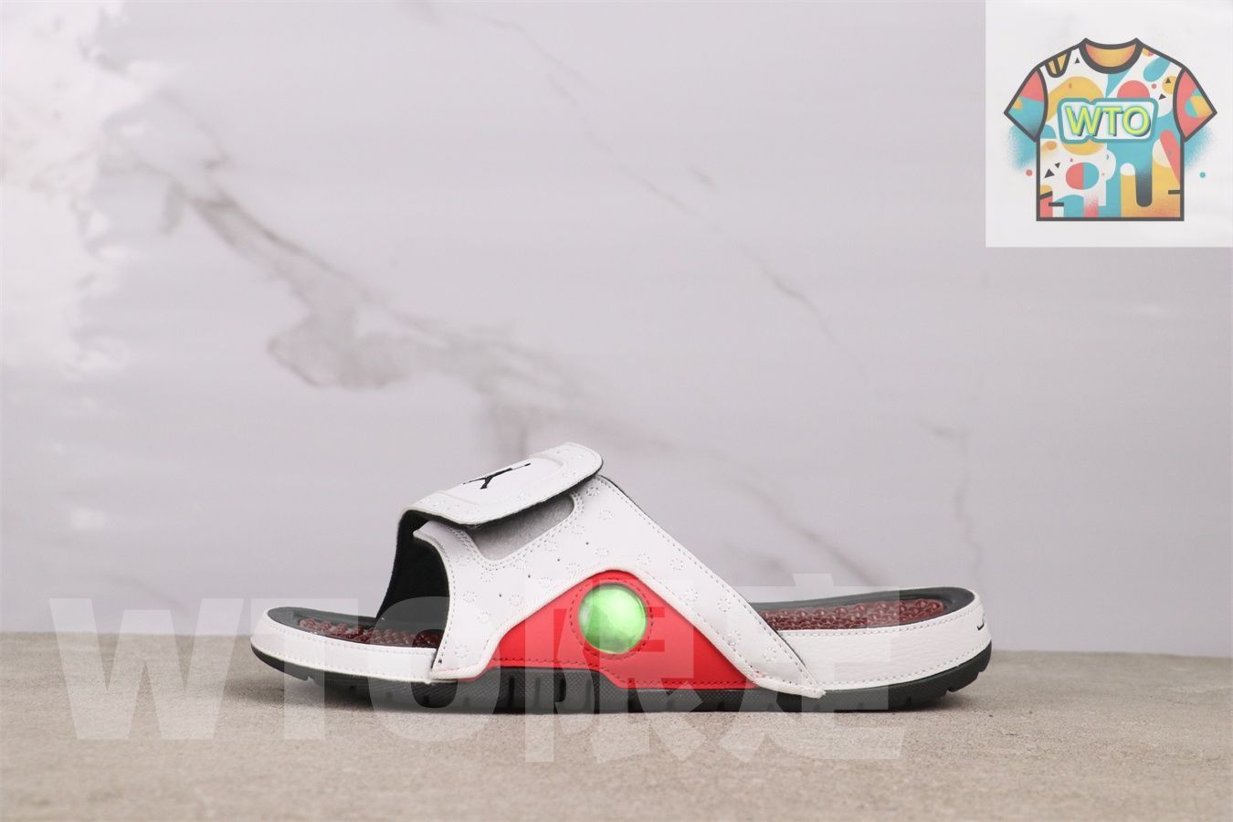 WTO通販 エアジョーダン 13 代 684915 101 スリッパ WTO輸入 WBT 65