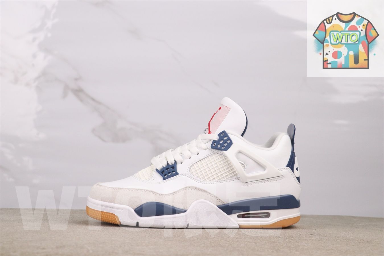 今日 Air Jordan 4 DR 5415 100 エアジョーダン 代 ネイビー ブルー WTO輸入