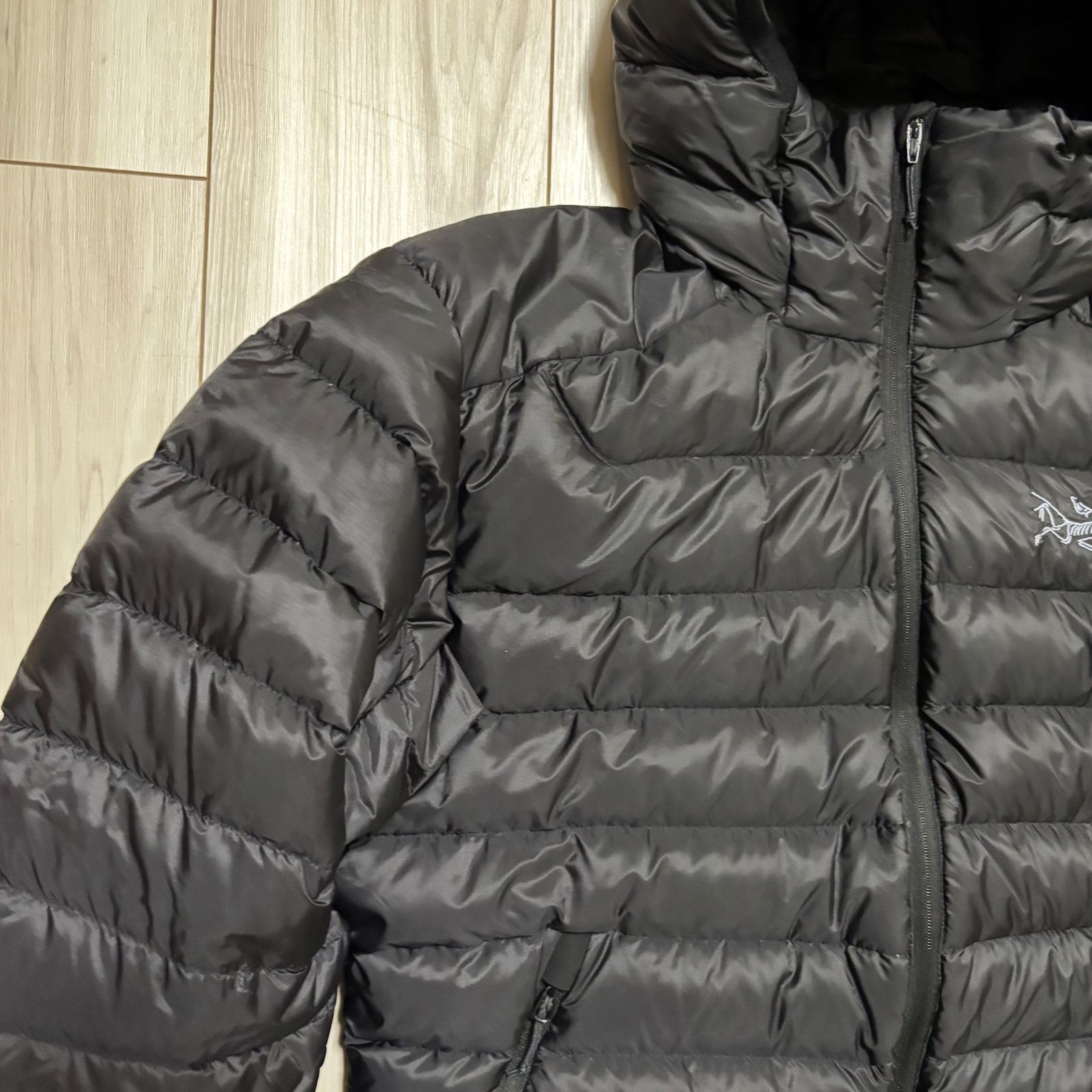 アークテリクス セリウムLT メンズS 黒 ブラック ダウン ナイロン