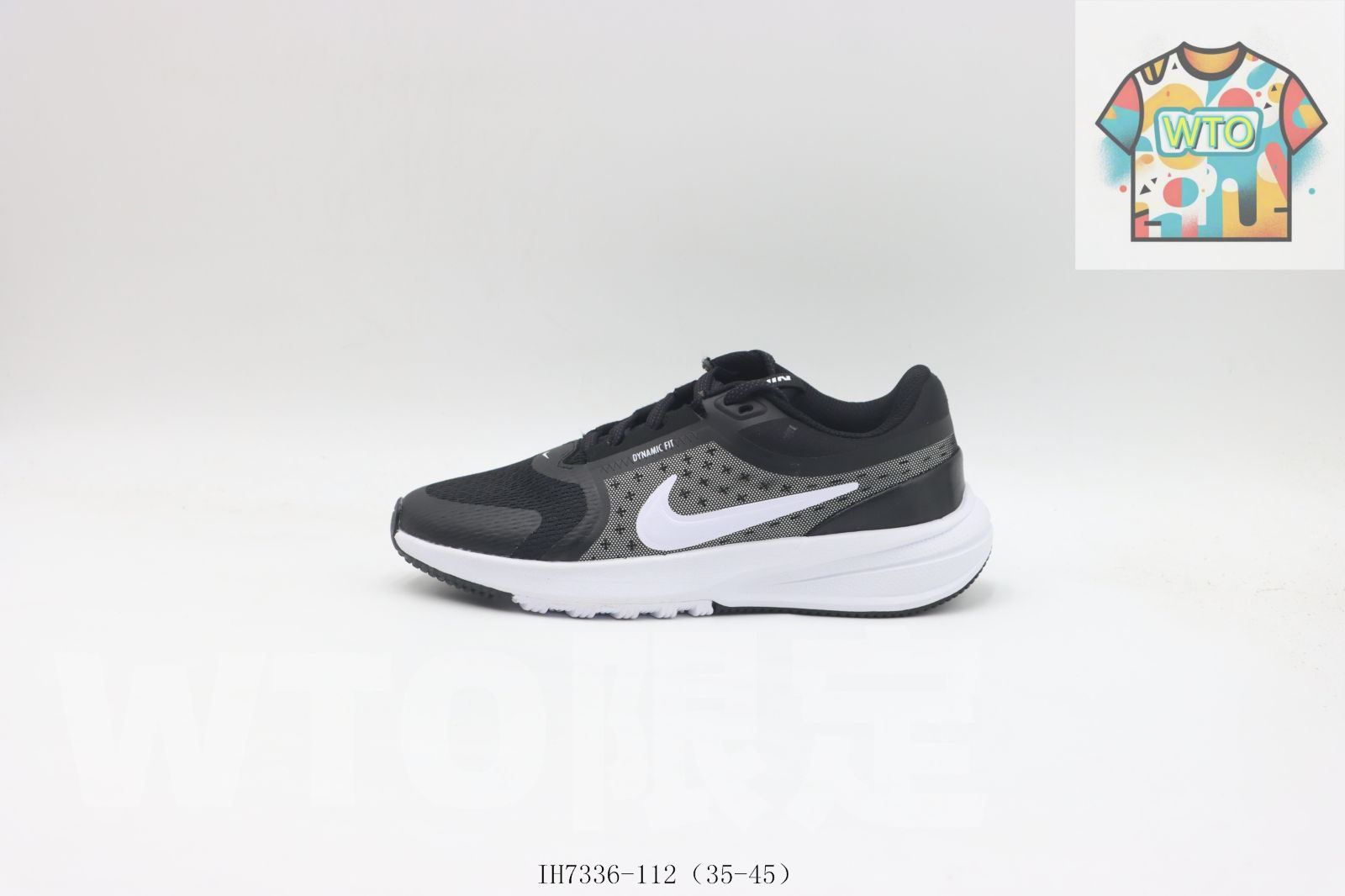 WTO通販 Nike ナイキ ランニングシューズ IH 7336 112 ブラックホワイト WTO輸入 KTN 62