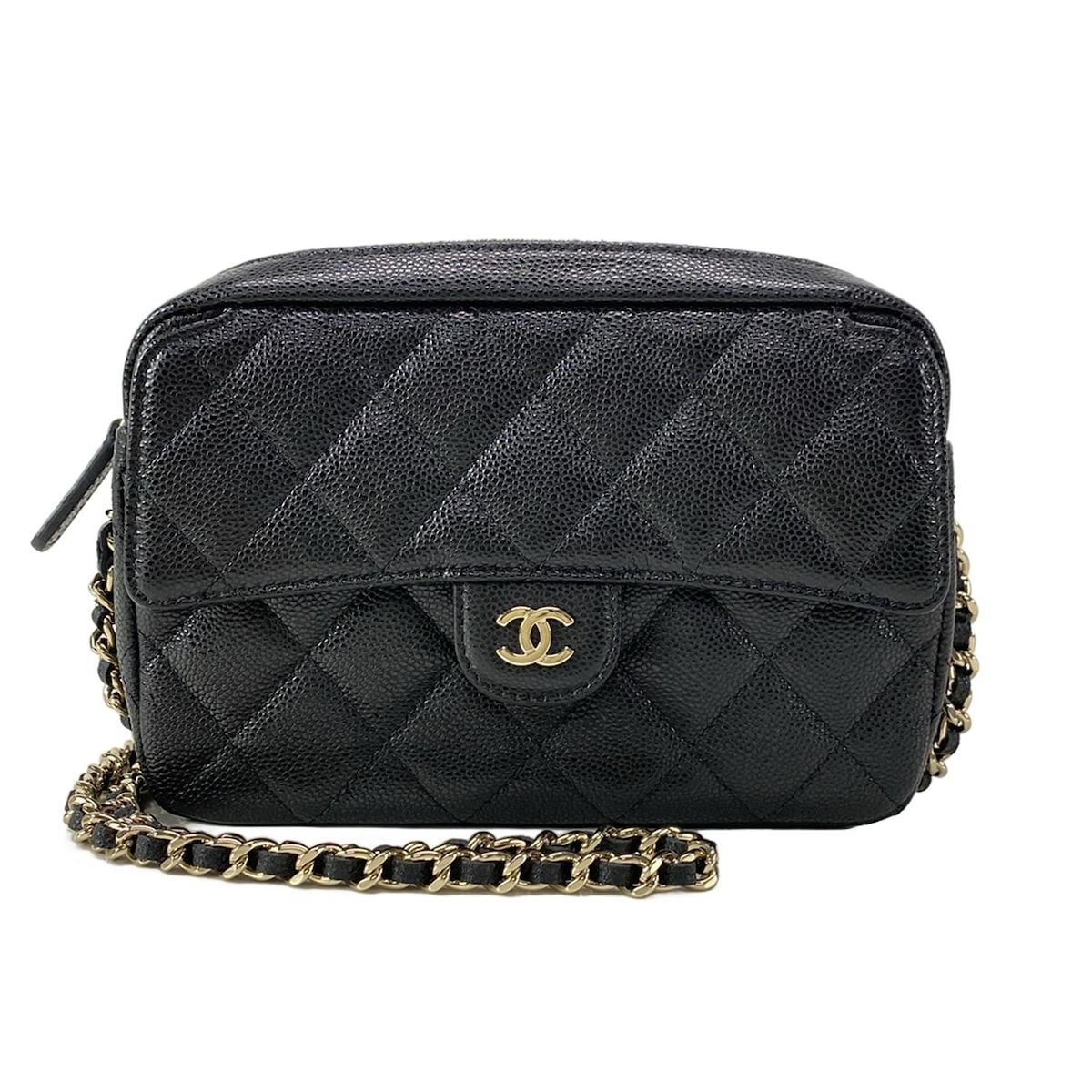 シャネル ショルダーバッグ美品 マトラッセ/チェーンクラッチ AP4425