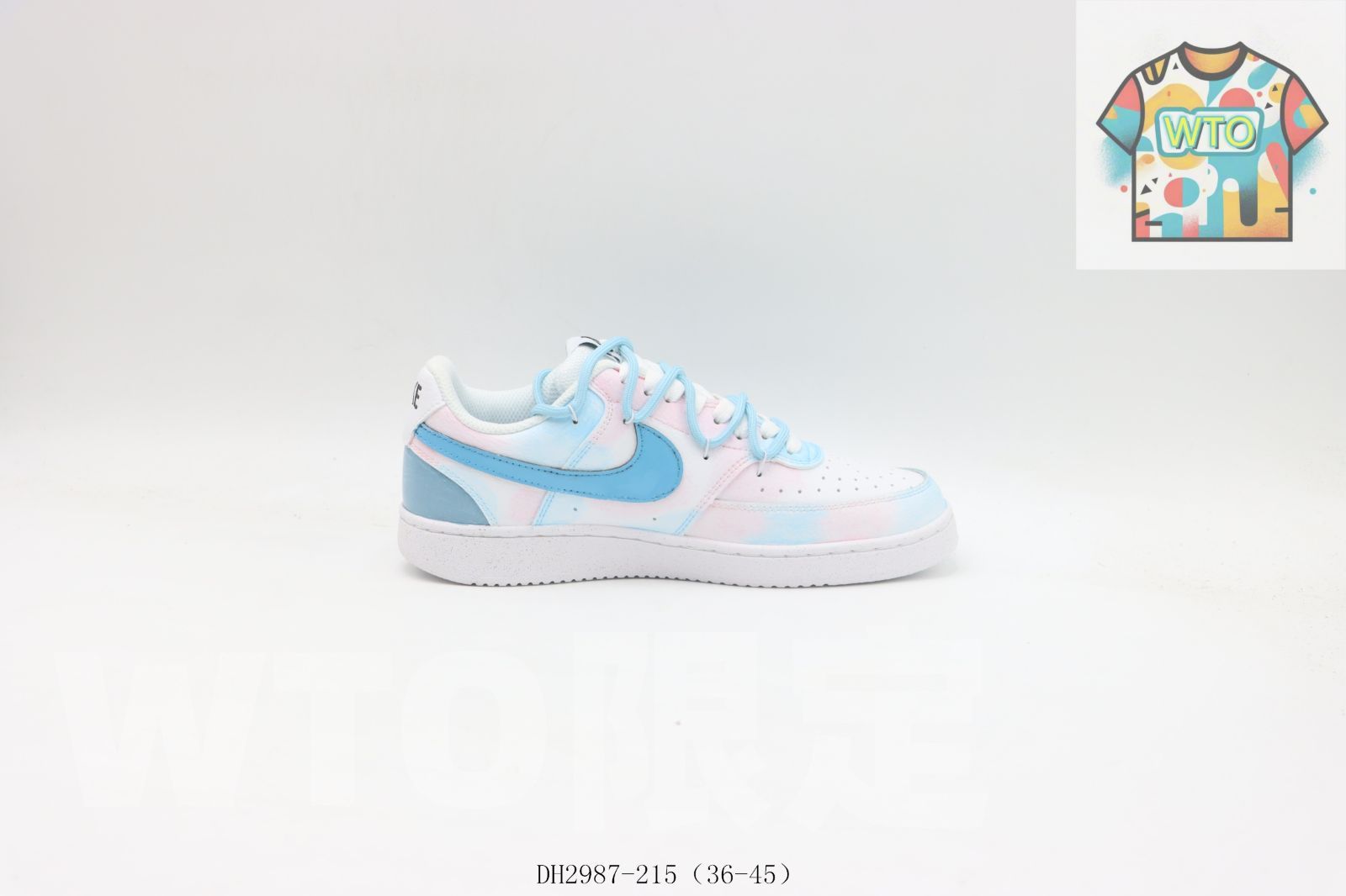 WTO通販 Nike ナイキ スケートシューズ DH 2987-215 ホワイトブルー-WTO輸入-AZI 85