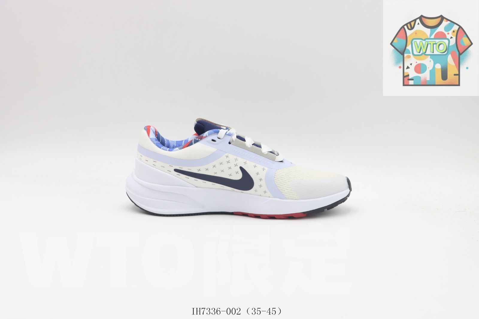 WTO通販 Nike ナイキ ランニングシューズ IH 7336-002 ホワイトブラックブルー-WTO輸入-XZQ 78