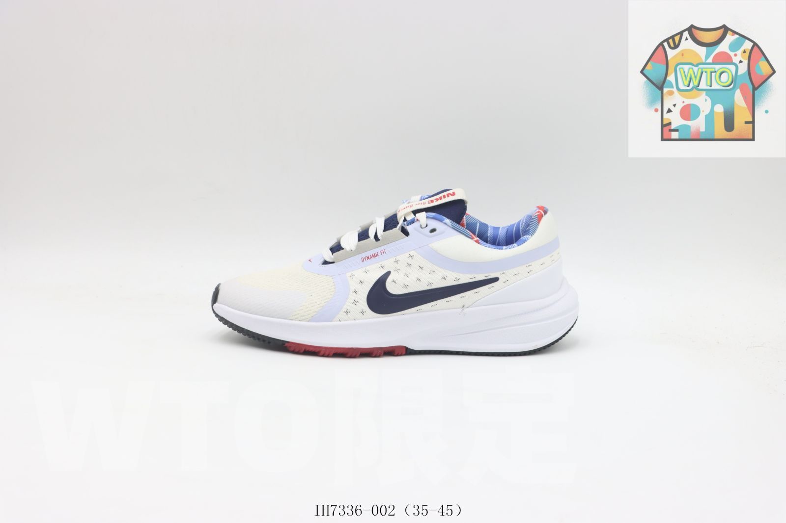 WTO通販 Nike ナイキ ランニングシューズ IH 7336 002 ホワイトブラックブルー WTO輸入 XZQ 78