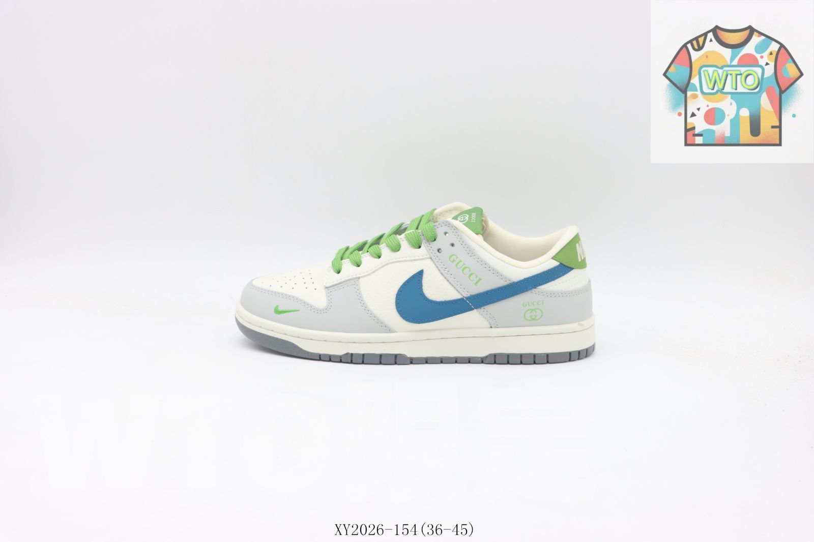 WTO通販 Nike ナイキ スケートシューズ グレーブルーグリーン XY 2026 154 WTO輸入 BKF 77