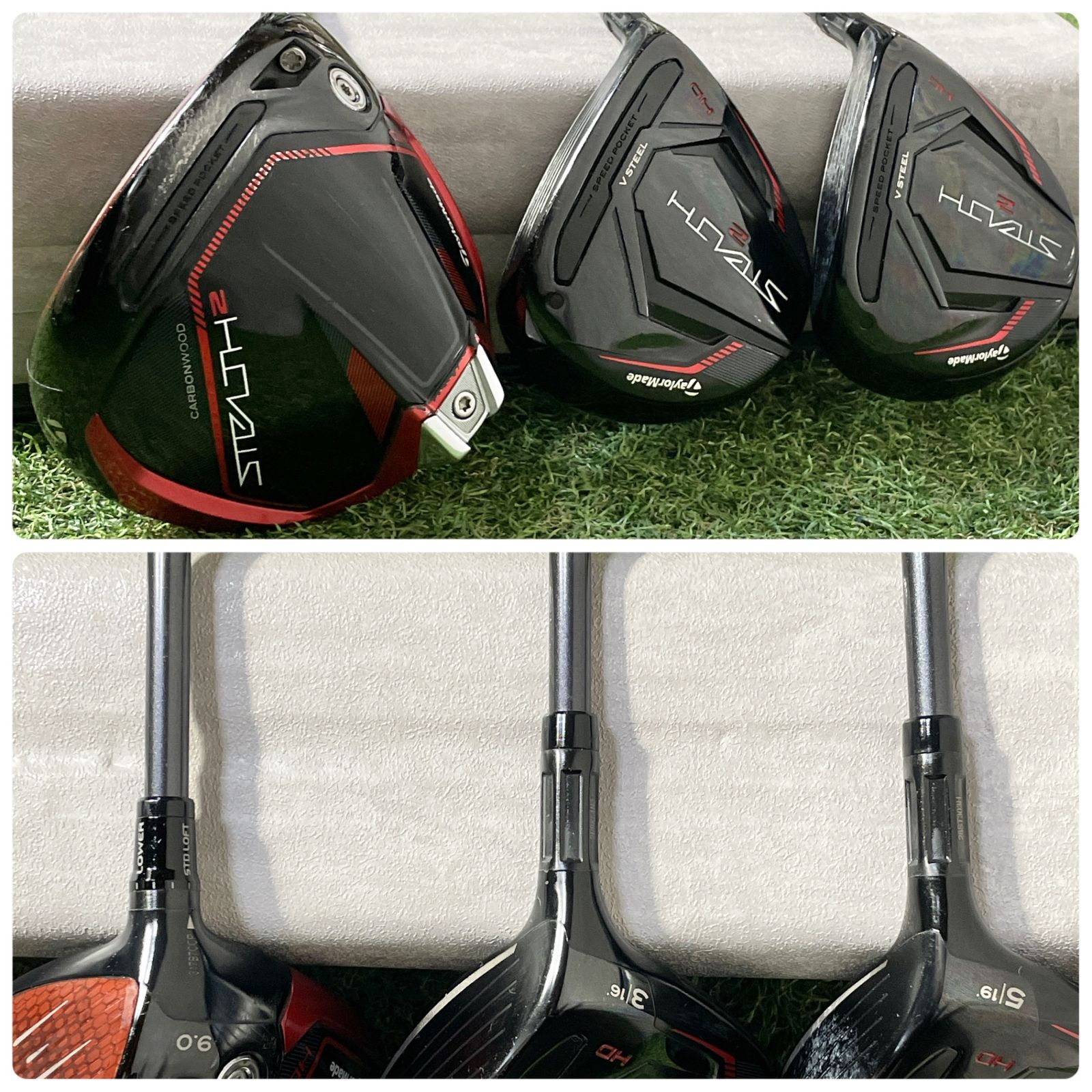 TaylorMade STEALTH2 HD テーラーメイド ステルス2 ゴルフクラブセット 