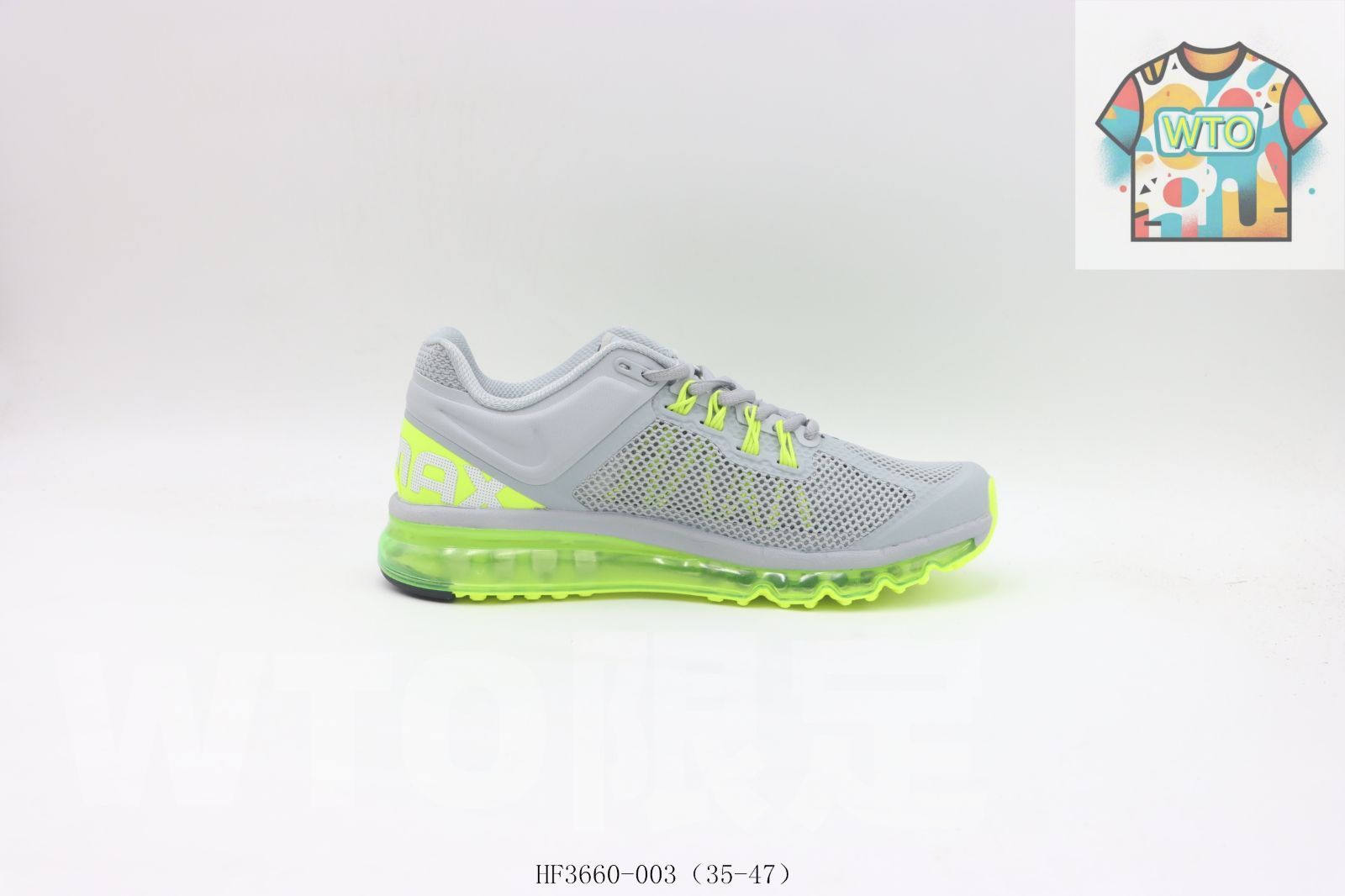 WTO通販 Nike ナイキ ランニングシューズ HF 3660-003 グレーグリーン-WTO輸入-PUL 47