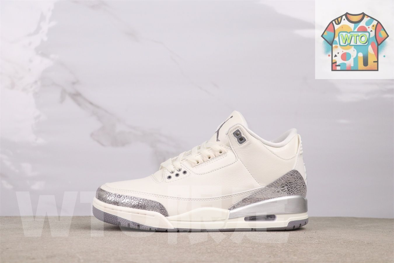 今日 エアジョーダン 3 CK 9246 100 メタリック シルバー WTO輸入