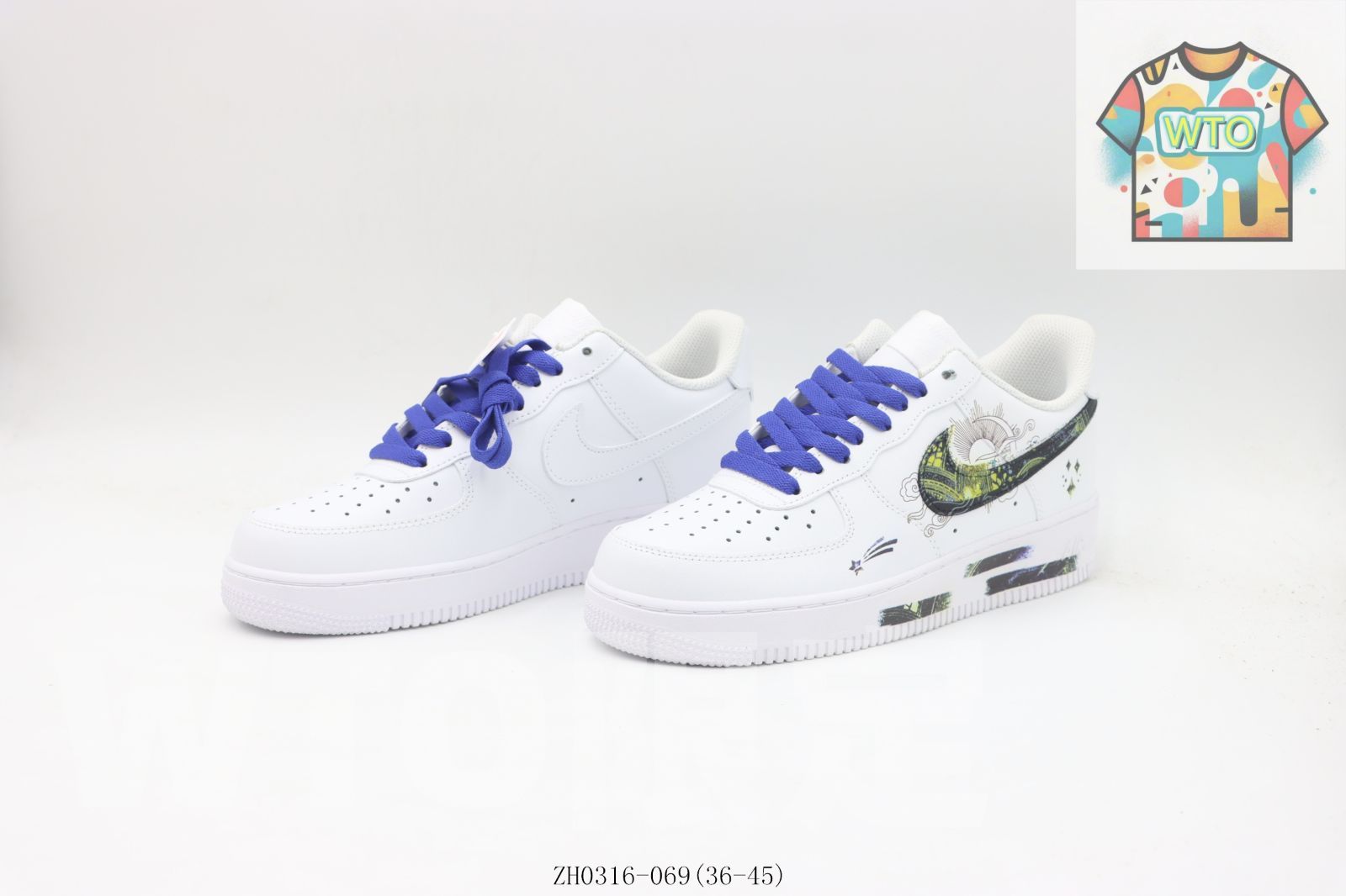 ホワイトブラックブルー ZH