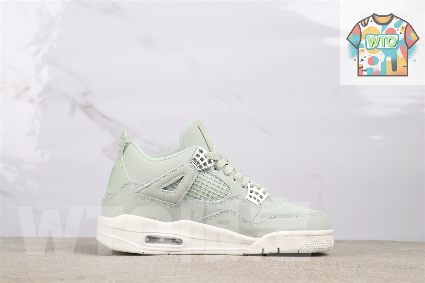 WTO通販 Air Jordan 4 HV 0823-003 エアジョーダン 代 シーフォームグリーン-WTO輸入-YGV 03