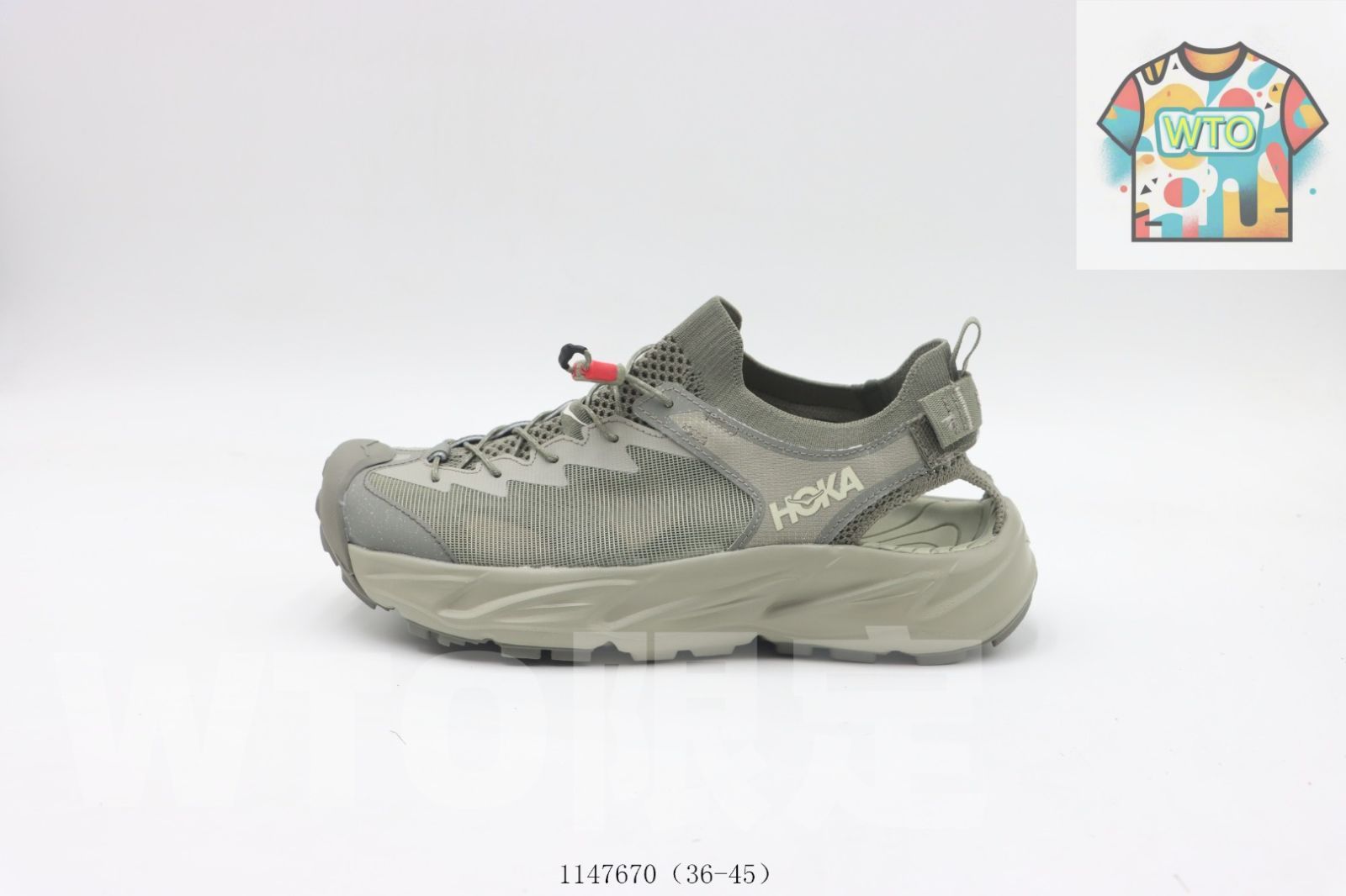 WTO通販 ホカ ワンワン HOKA ONE サンダル 軍緑 -WTO輸入-UDK 75