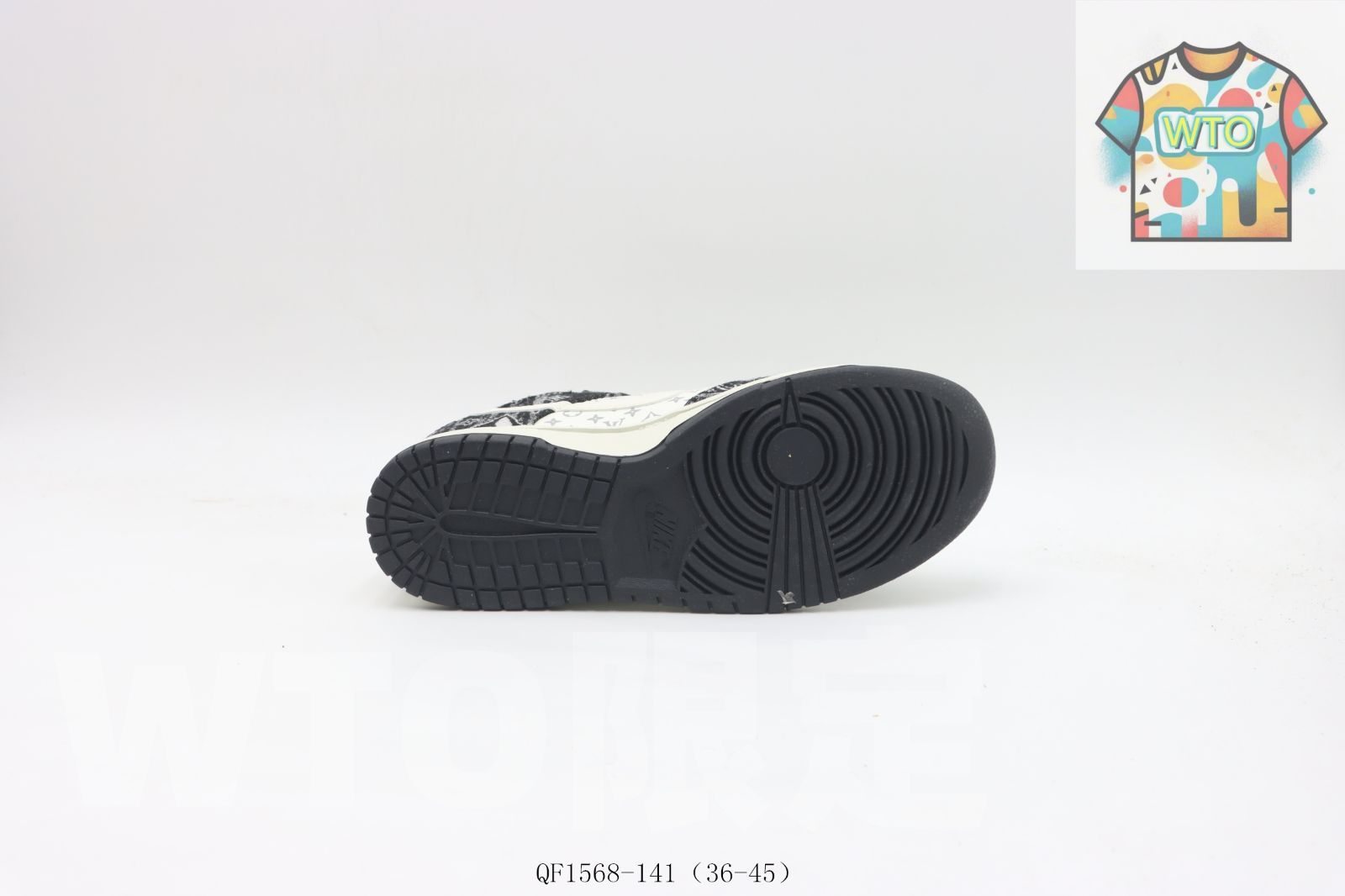  WTO通販 ナイキ Nike スケートシューズ QF 1568-141 白黒0-WTO輸入-TOZ 79 スニーカー キッズシューズ