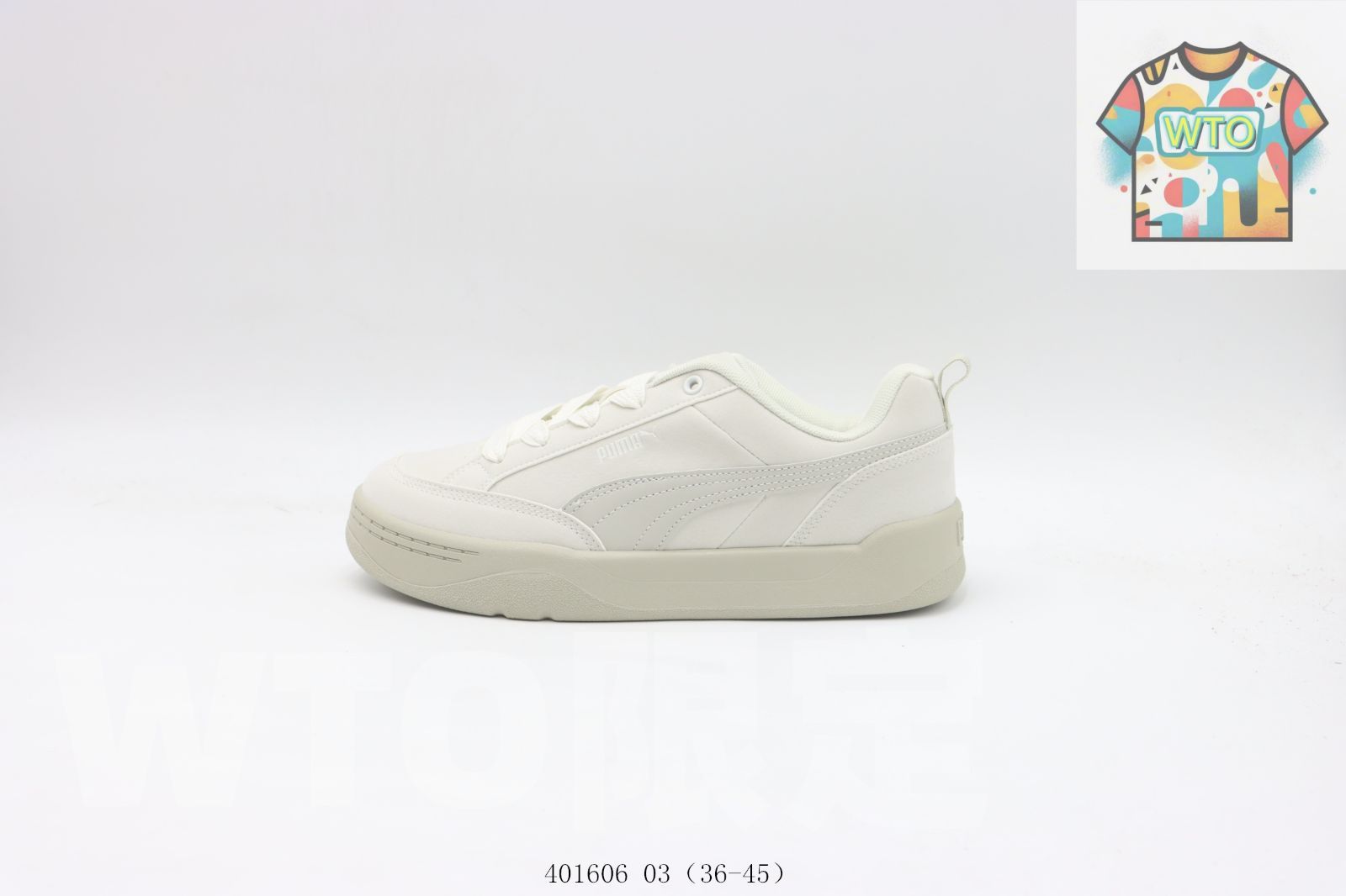 WTO通販 プーマ Puma スケートシューズ 401606 03 白灰色0 WTO輸入 RHO 57