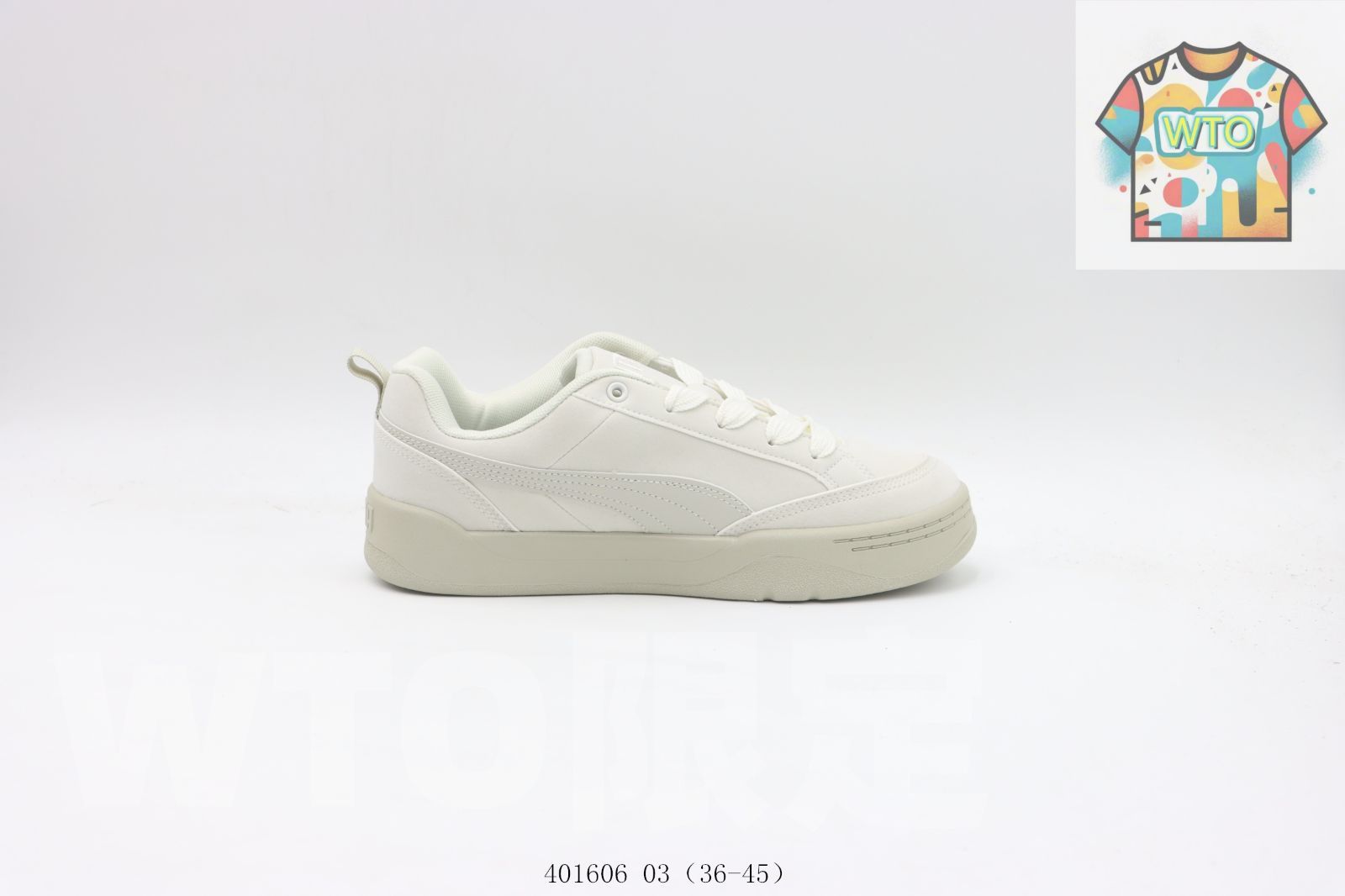 WTO通販 プーマ Puma スケートシューズ 401606 03 白灰色0-WTO輸入-YRD 73