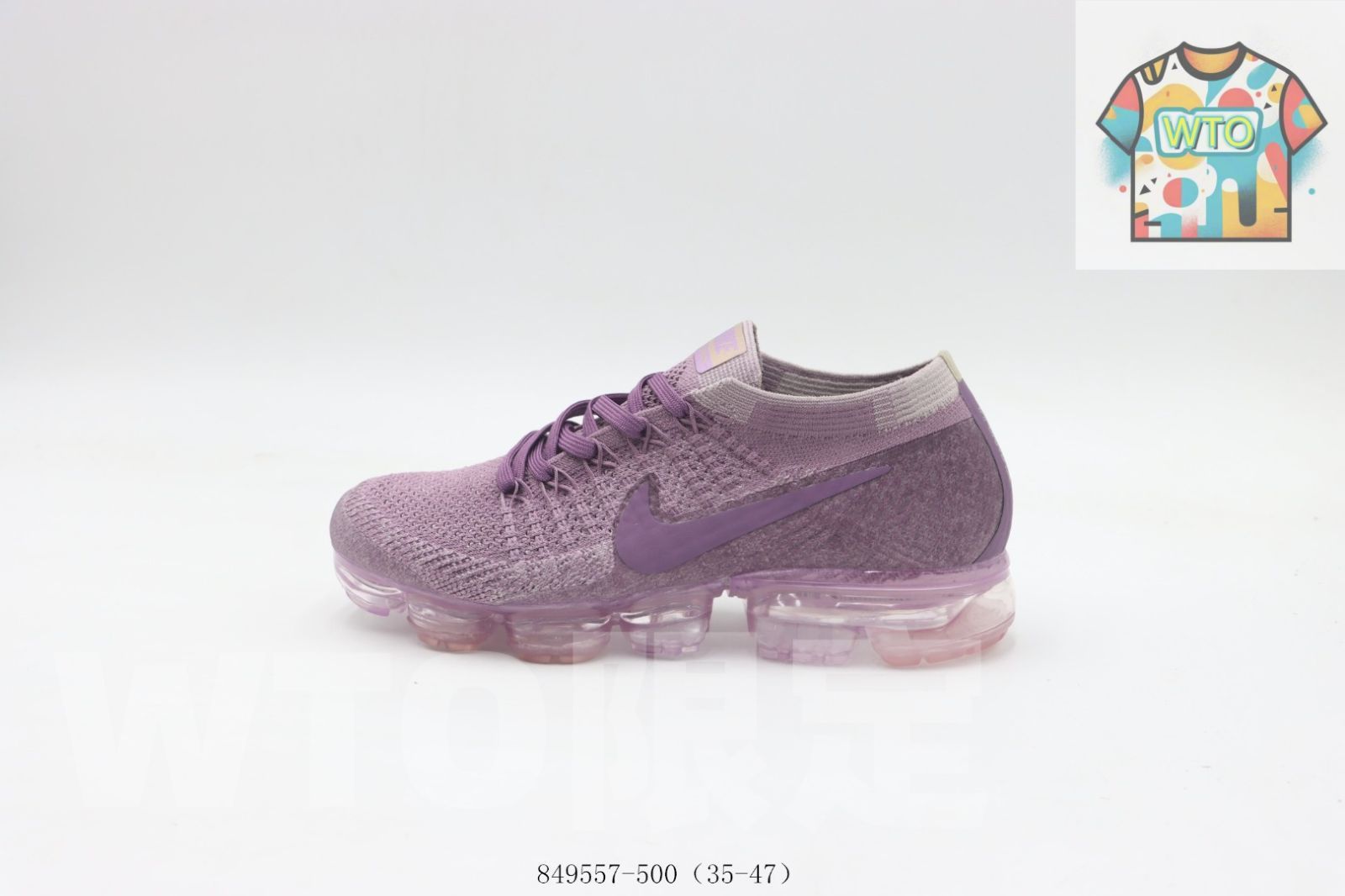 WTO通販 ナイキ Nike のランニングシューズ パープル 849558-5000-WTO輸入-TVO 38