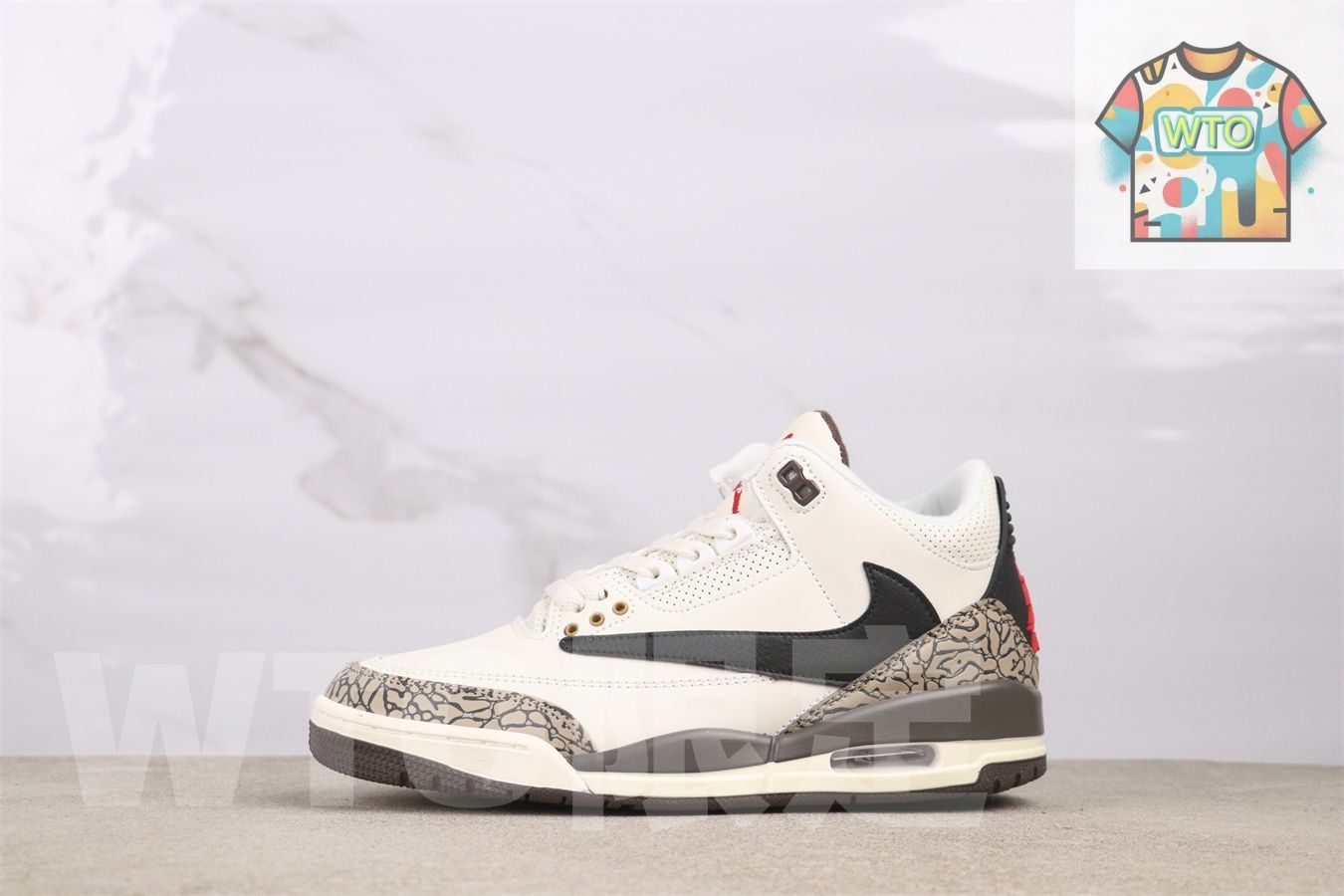 今日 ジョーダン Jordan 136064 168 ホワイト ブラウン WTO輸入0