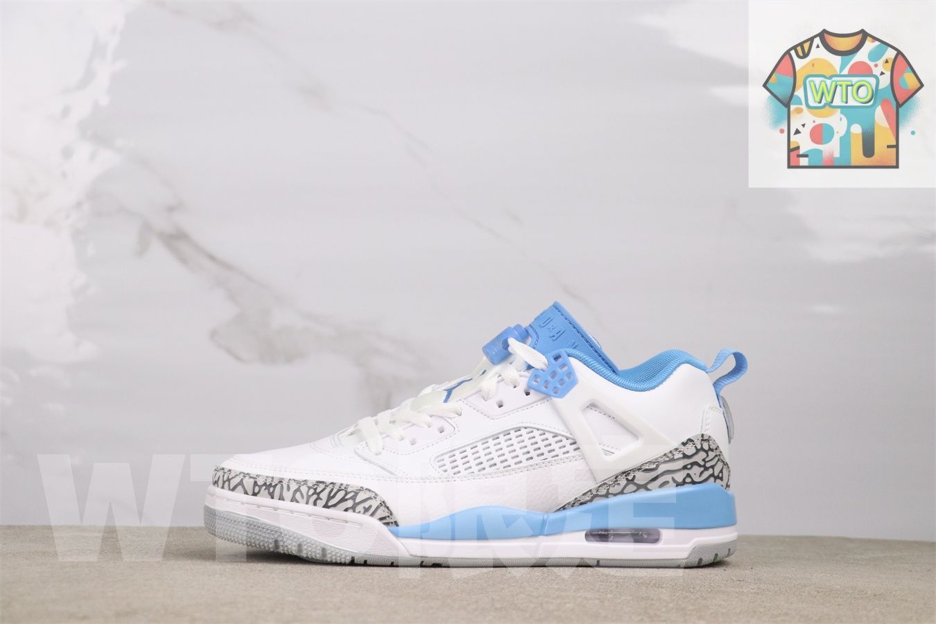 WTO通販 ジョーダン Jordan FQ 1759-141 スパイク ホワイトブルー Spike White Blue 0-WTO輸入-MKL 65