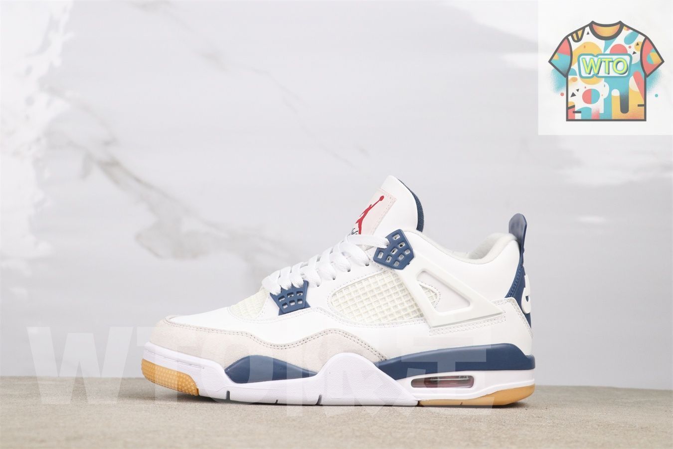 今日 Air Jordan 4 DR 5415-100 ミリタリーブルー Military Blue -WTO輸入0