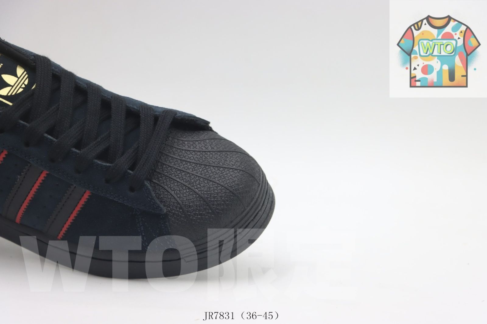  WTO通販 アディダス Adidas スケートシューズ JR 7831 ブラック - レッド-WTO輸入-OVP 92 スニーカー キッズシューズ