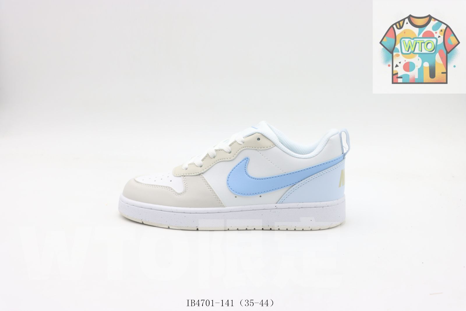 WTO通販 ナイキ Nike スケートシューズ IB 4701-141 グレーブルー0-WTO輸入-EZY 14