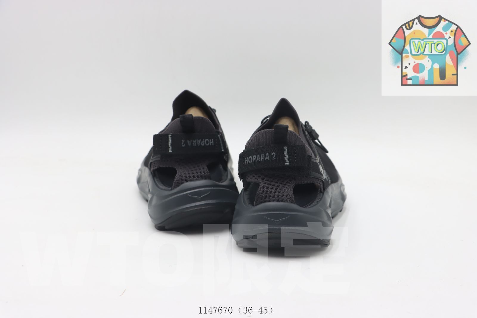  WTO通販 ホカ ワンワン HOKA ONE サンダル 黒 -WTO輸入-XOL 47 スニーカー キッズシューズ