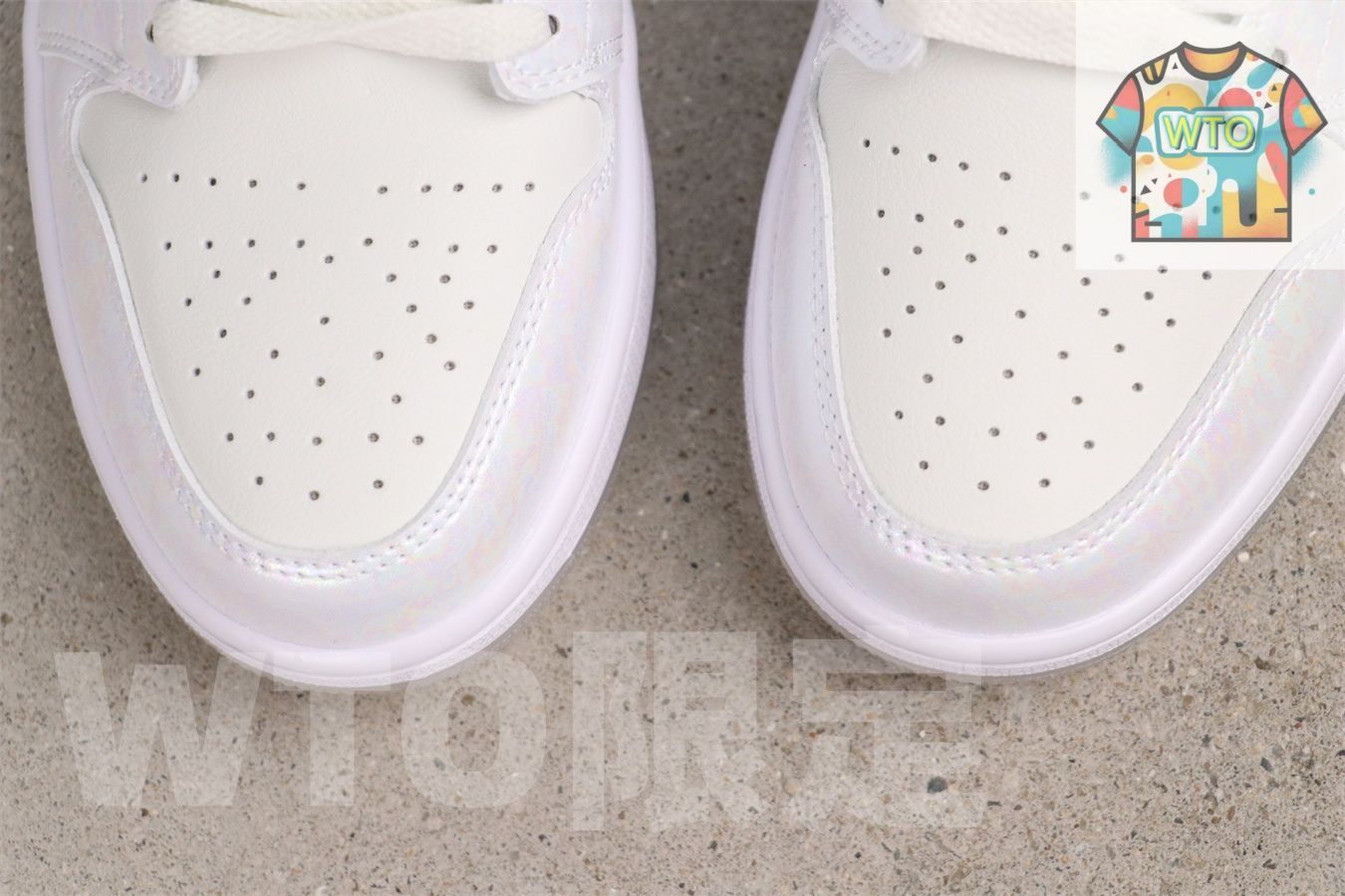  WTO通販 Air Jordan 1 HF 4080-001 ファントムホワイト - グレー ブラック-WTO輸入-WDP 37 スニーカー キッズシューズ