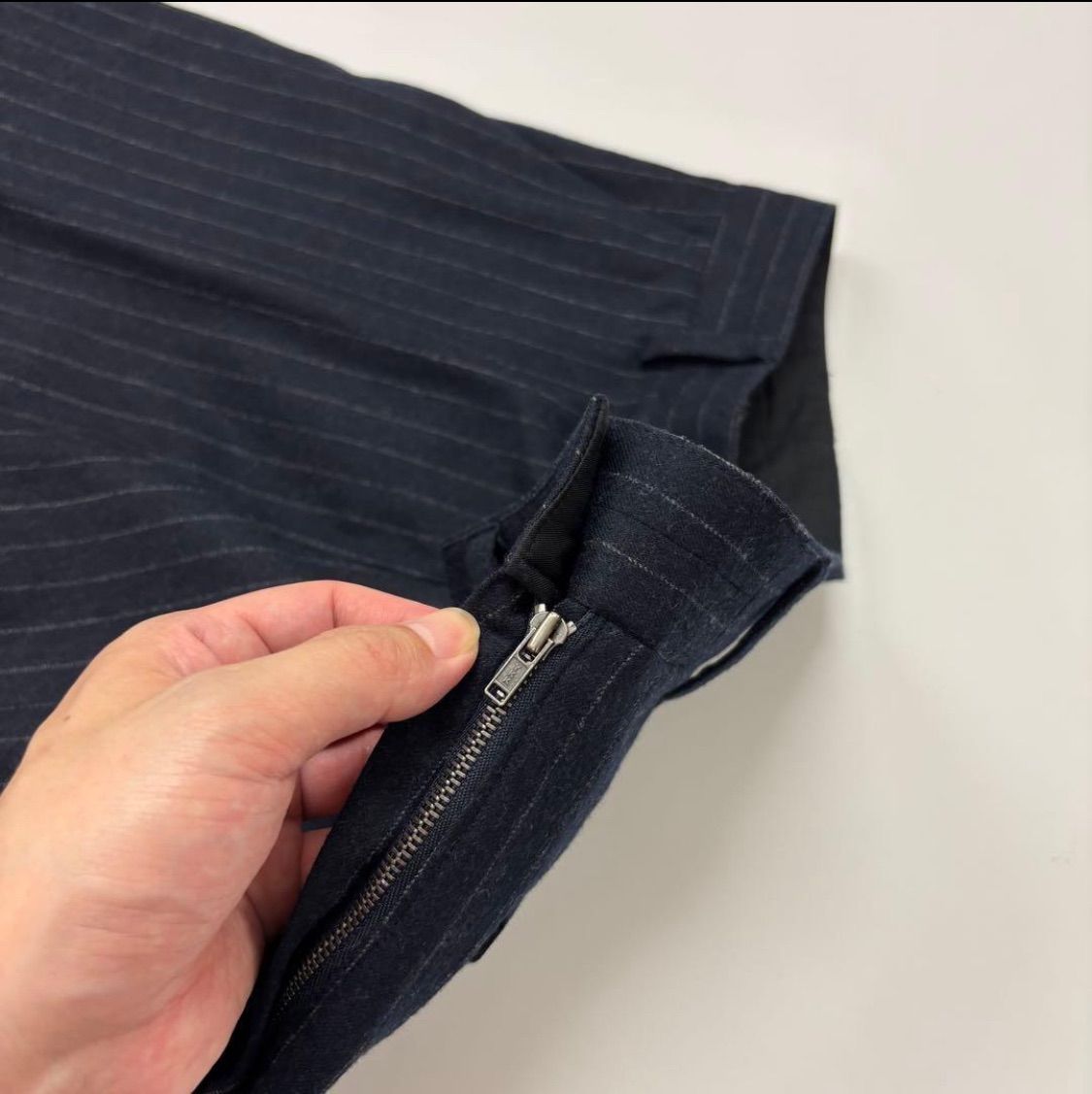  HOWELL マーガレットハウエル x FOX フォックスブラザーズ ウール ストライプ パンツ サイズ 3 706 その他 パンツ