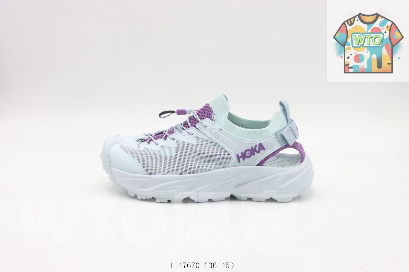 WTO通販 ホカ ワンワン HOKA ONE サンダル 青紫色 WTO輸入 BAK 40