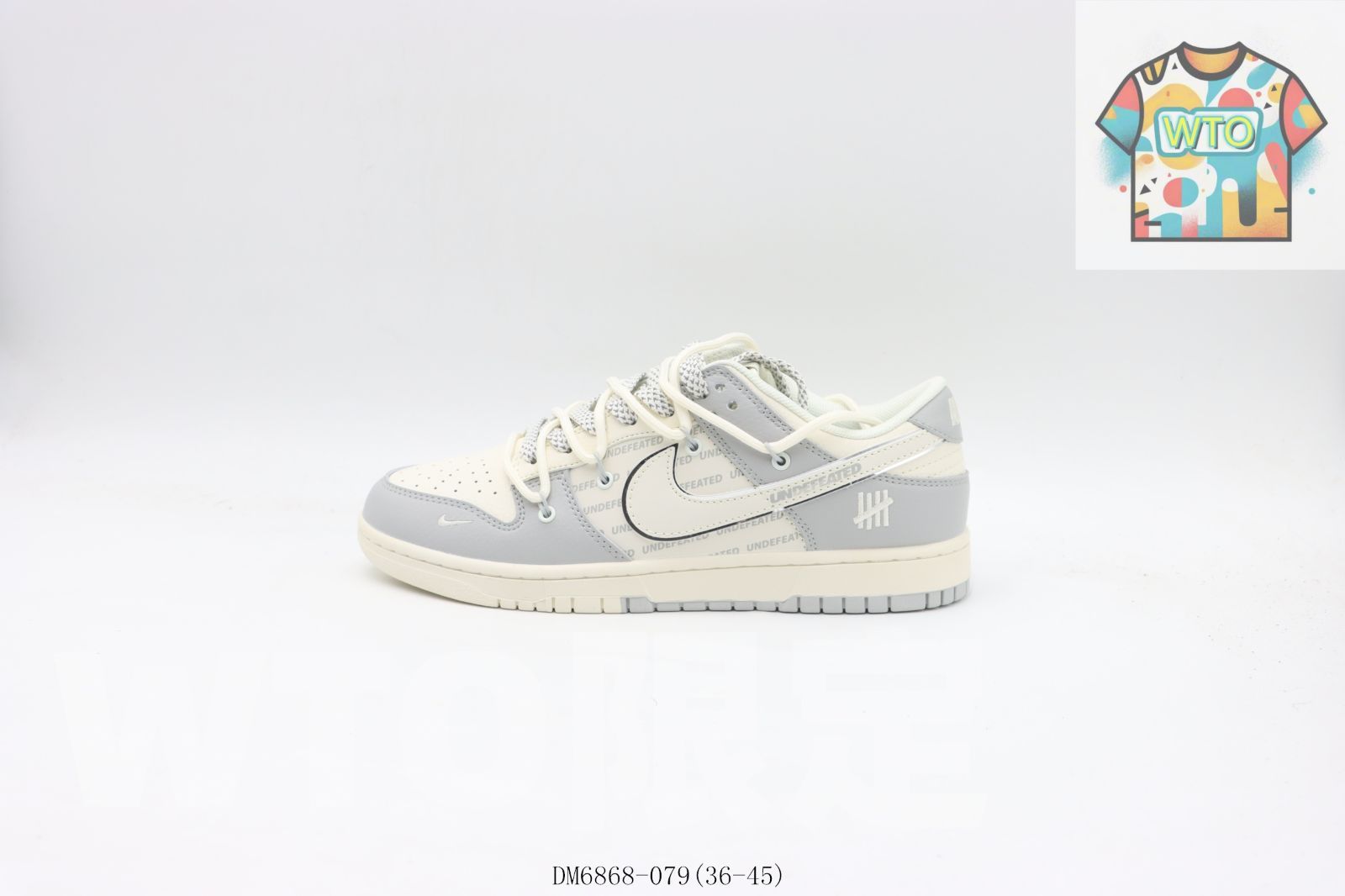 WTO通販 ナイキ Nike スケートシューズ DM 6868 079 グレー ホワイト WTO輸入 MOR 16